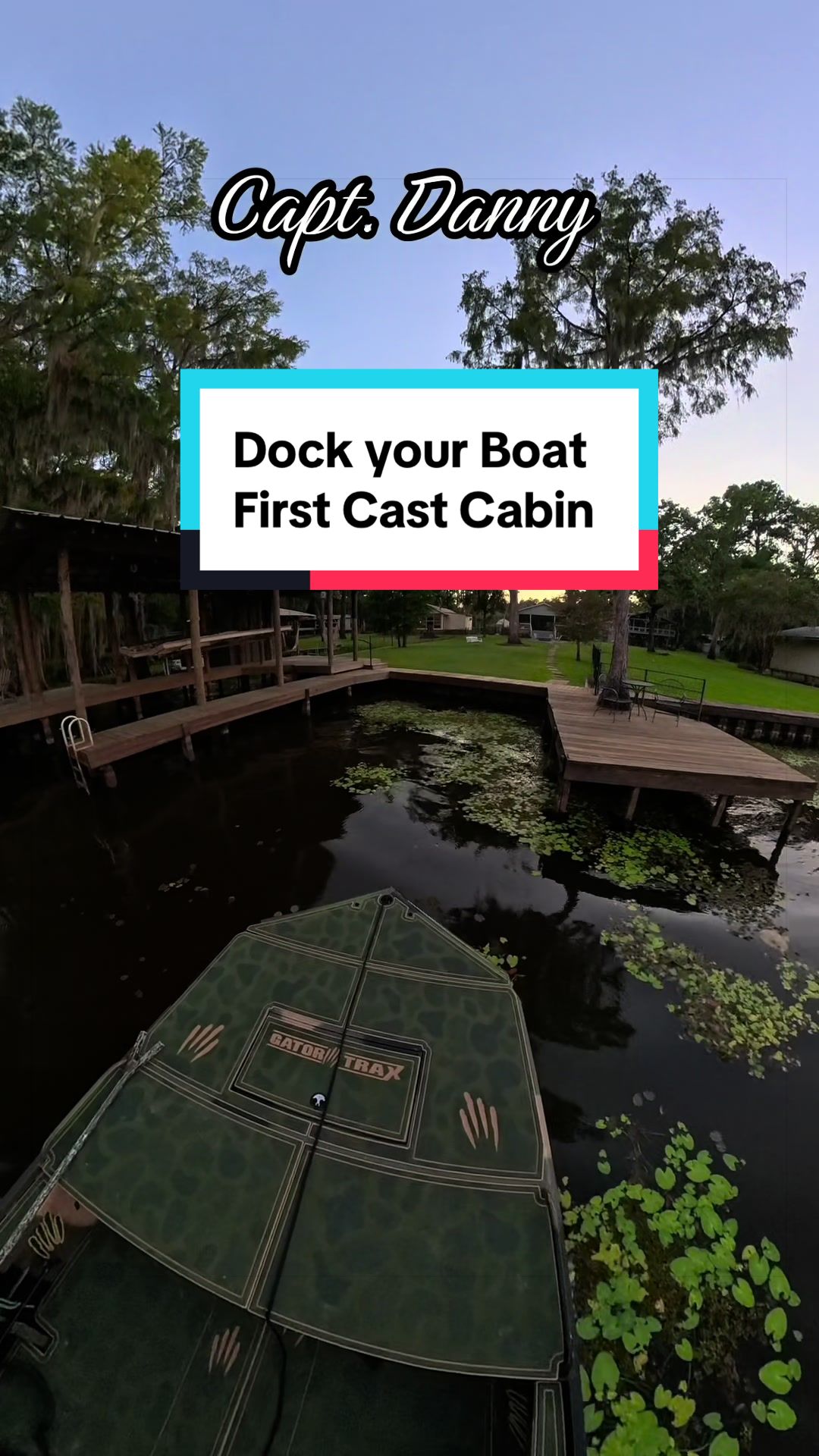 @Caddo Lake FirstCastCabin