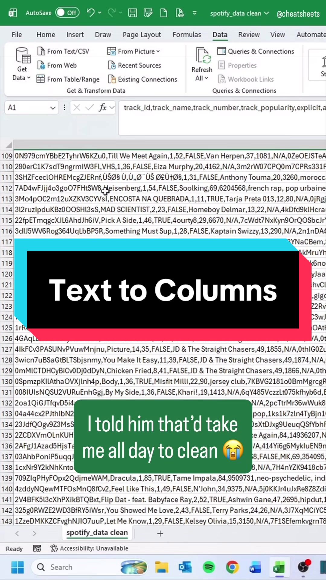 @CheatSheets | Excel & GSheets