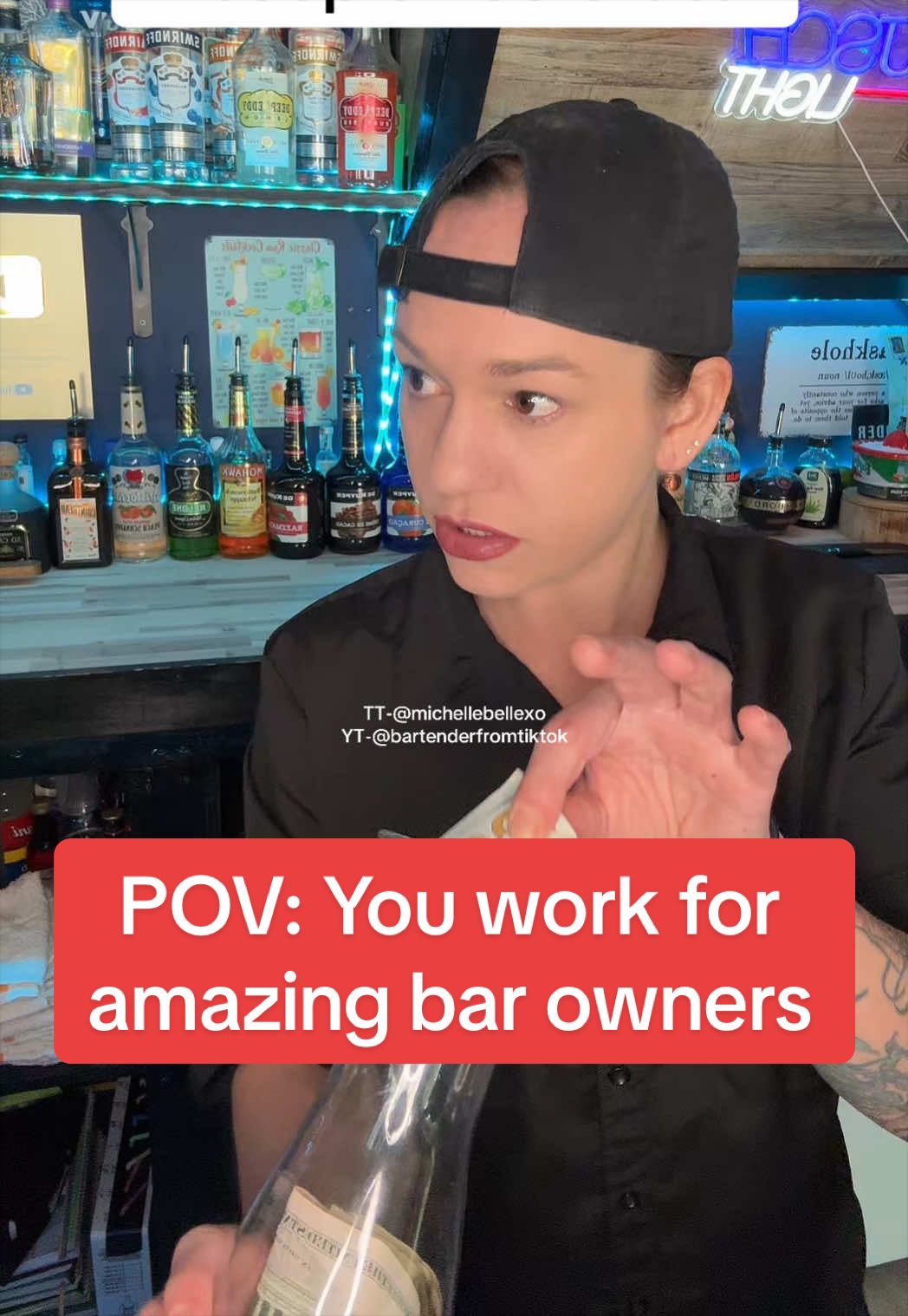 @Michelle Raleigh Bartender