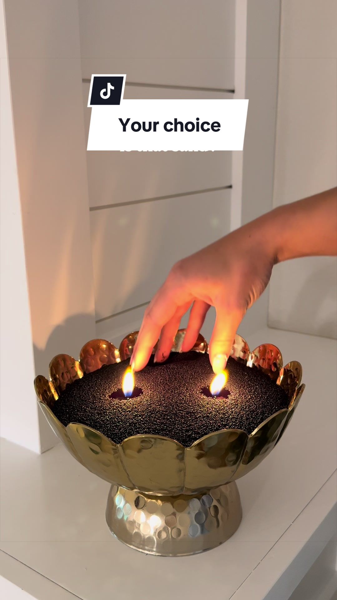 @Foton Pearled Candle