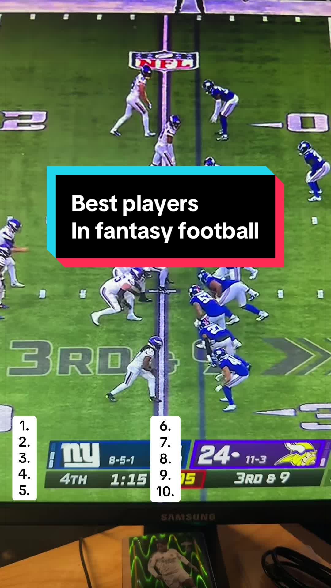 @TylerHelf Fantasy Football