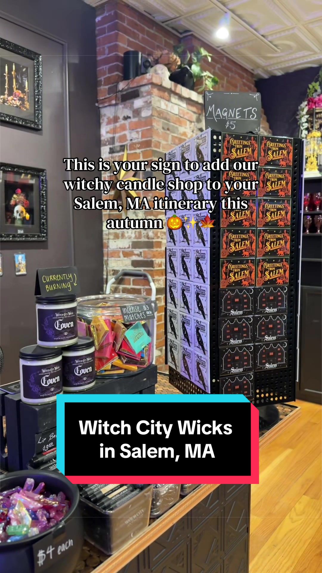@Witch City Wicks shop