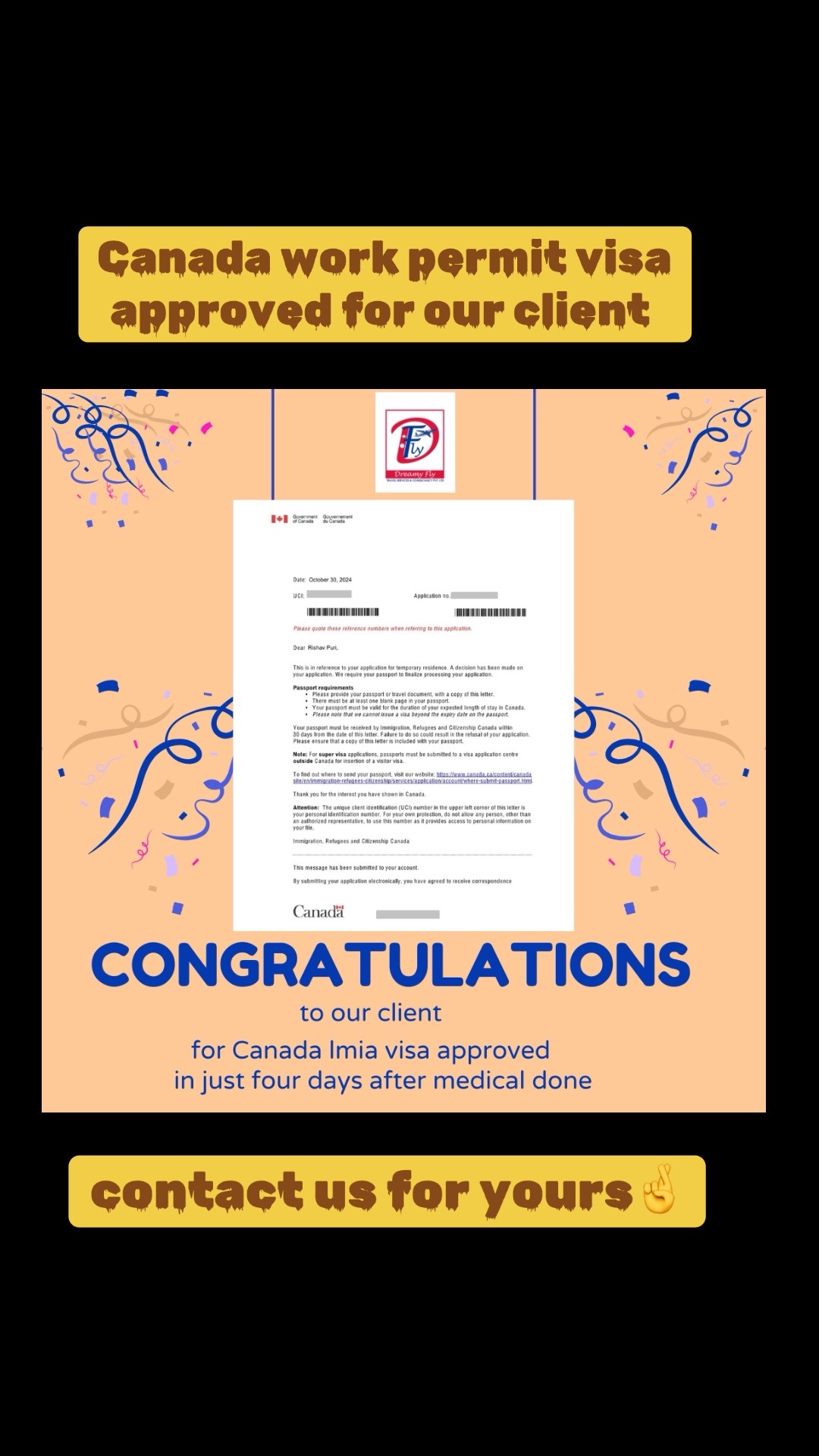 @Dreamy Fly visa services USA