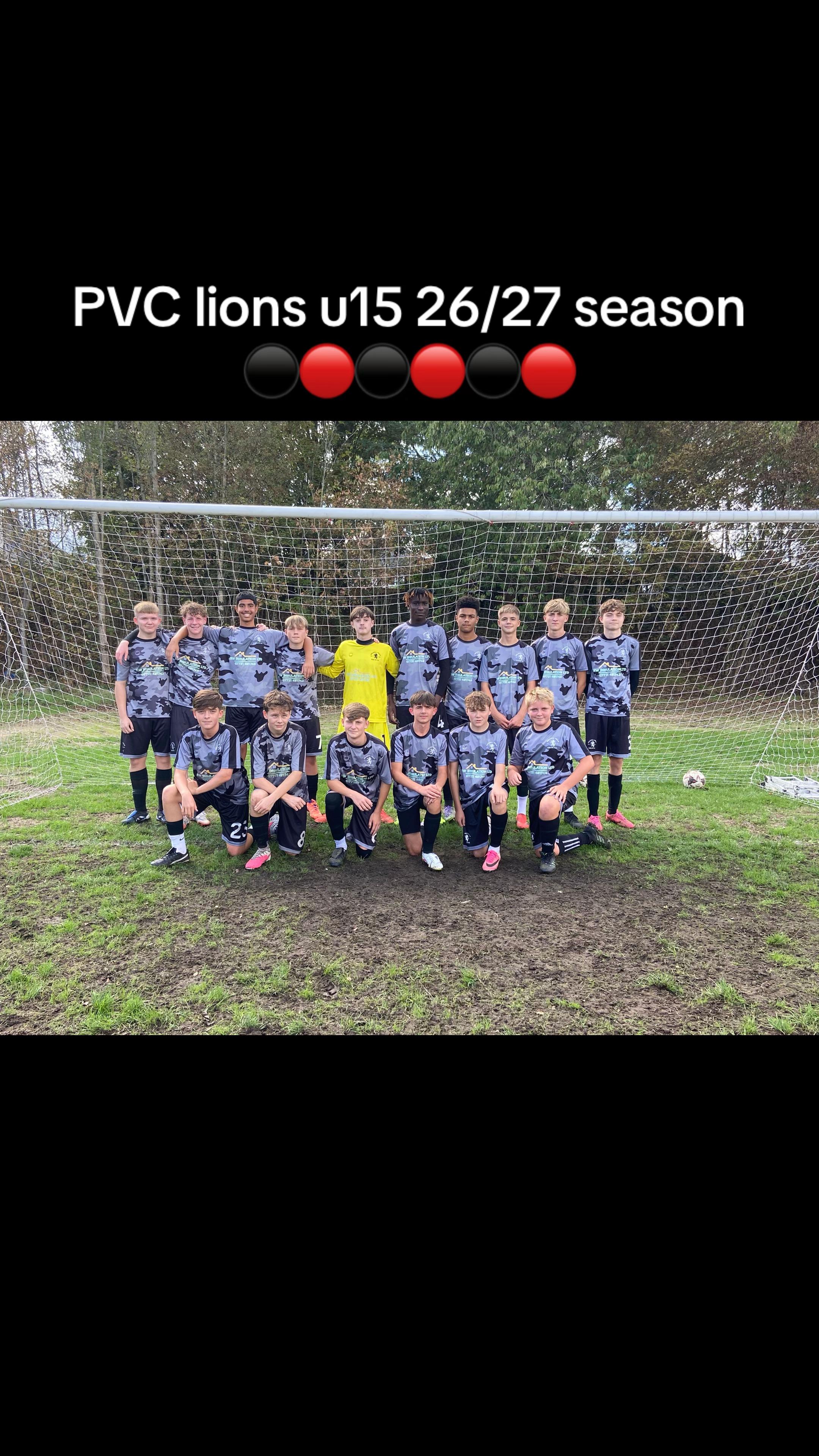 @Pelsall villa colts lions u15
