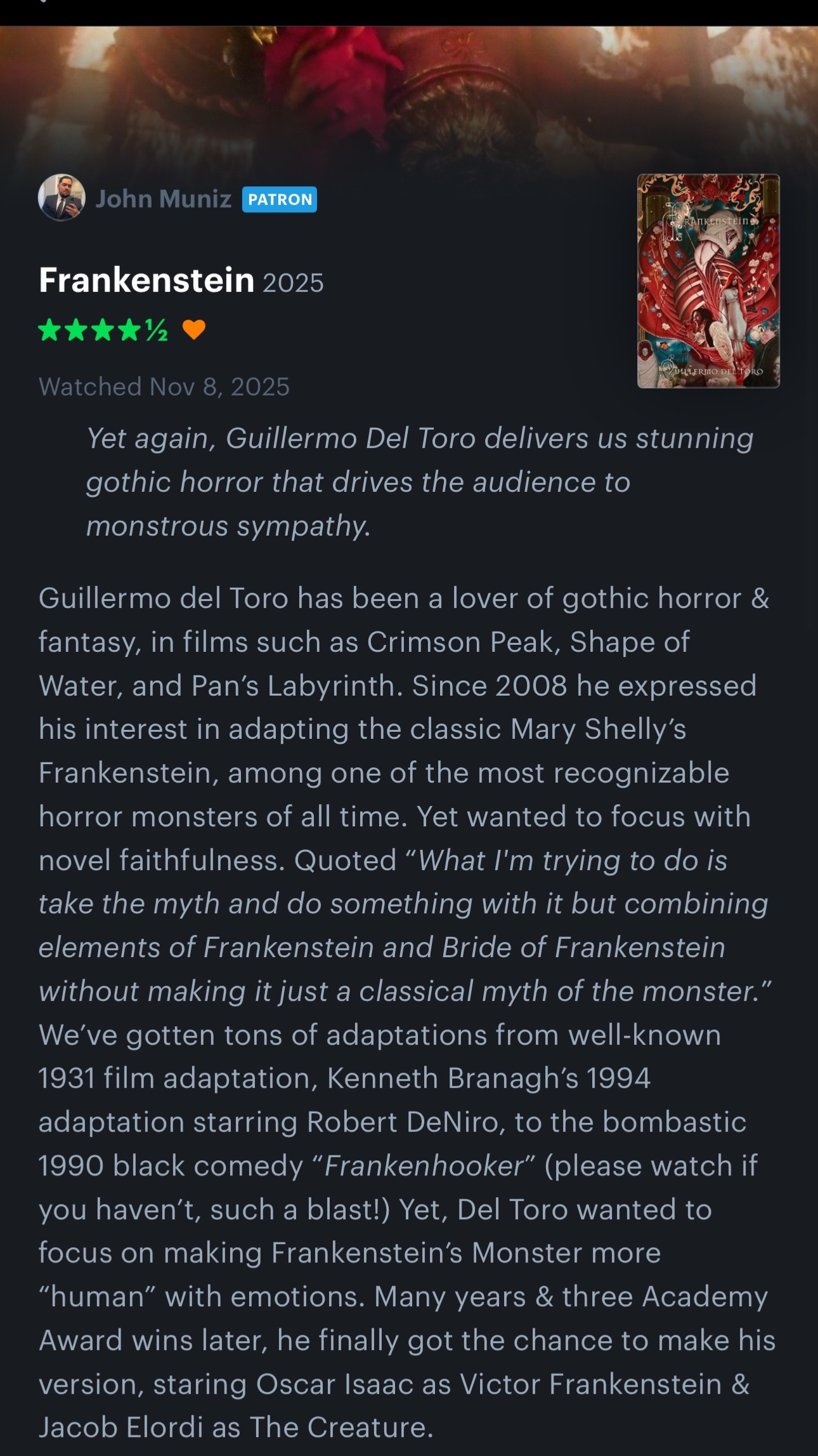 @Johnny’s Film Takes