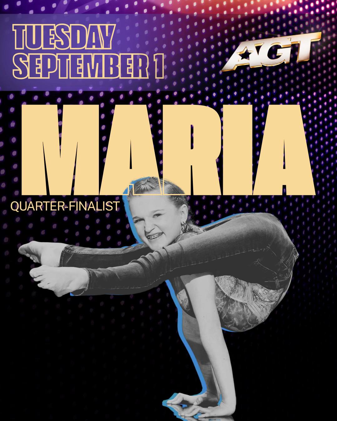 @Maria the contortionist🤸🐍