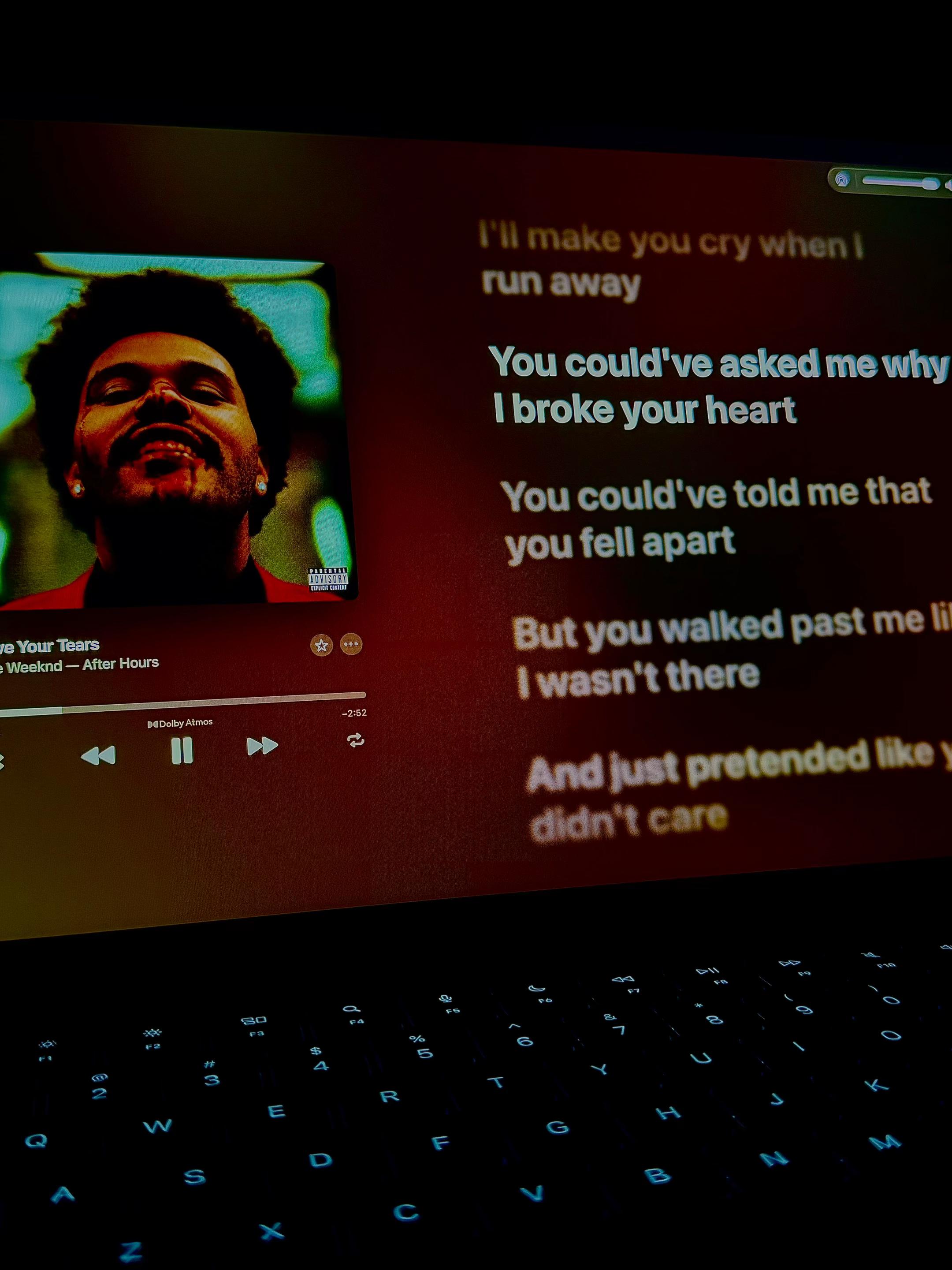 @just listen.