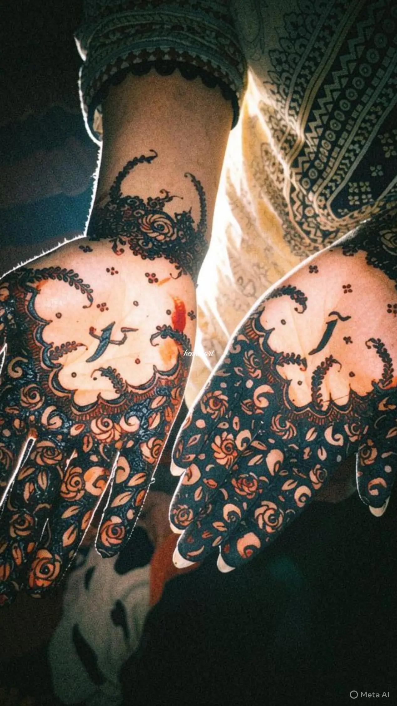 @henna art💮