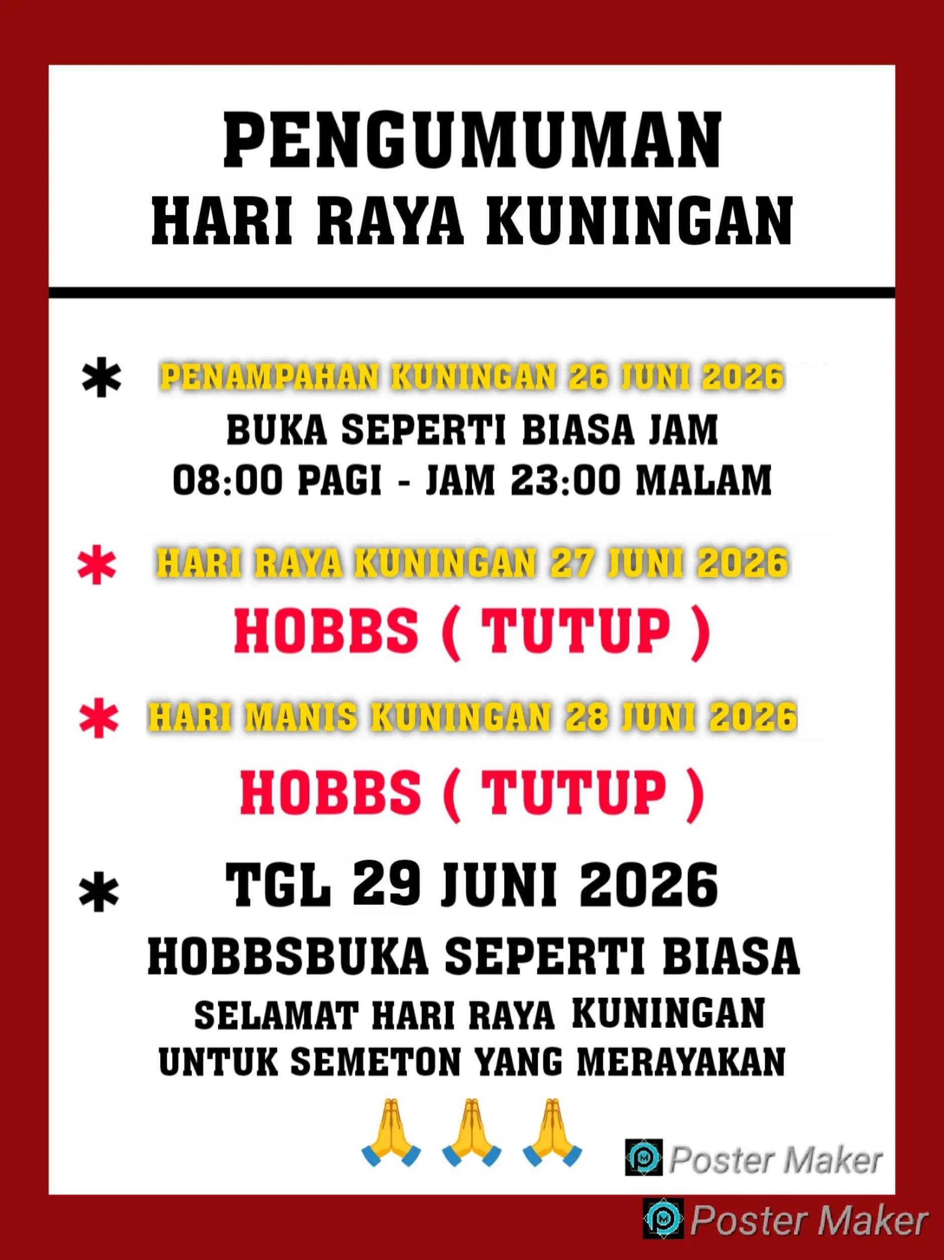 @HOBBS BALI GYM