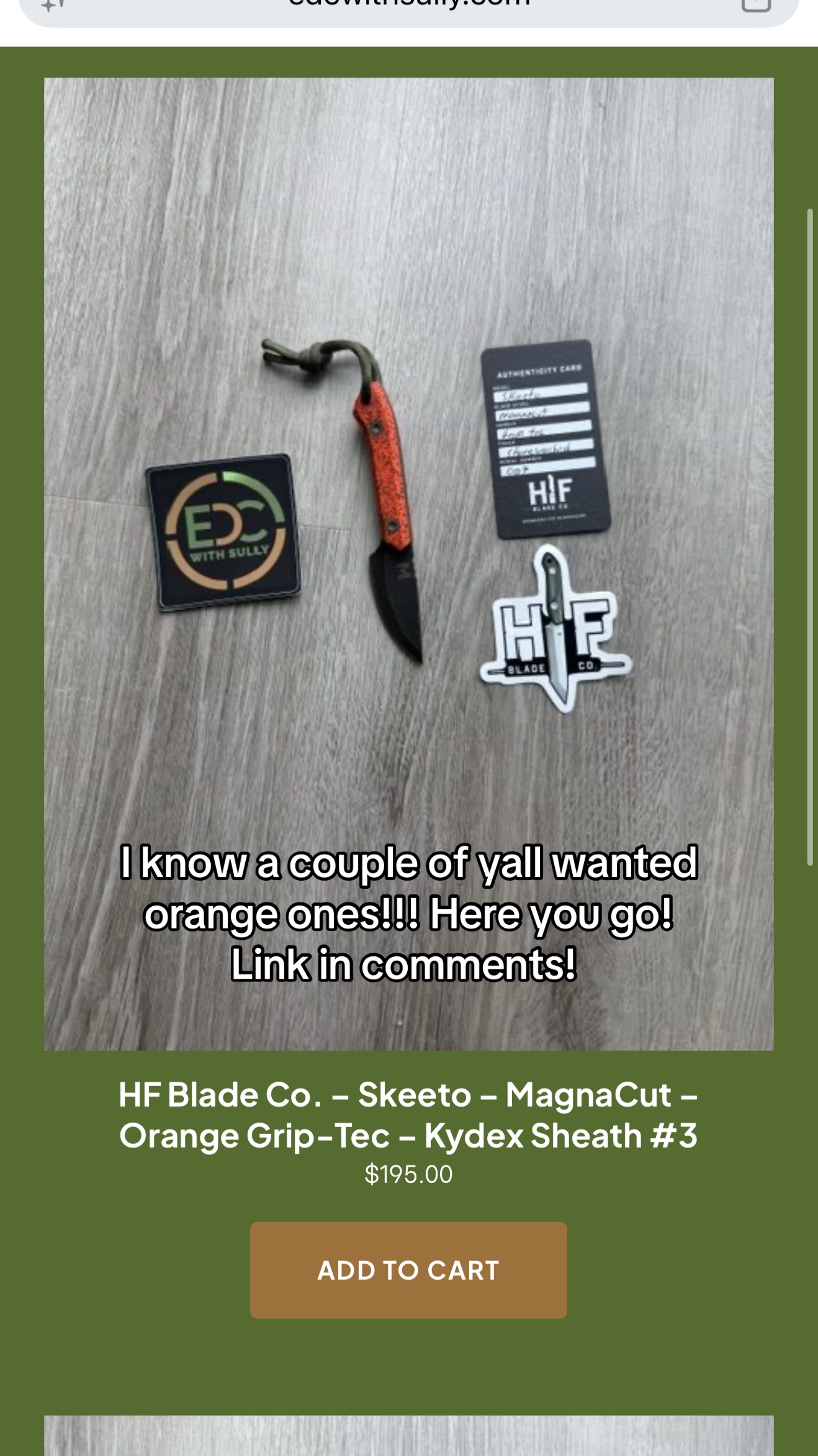 @HF Blade Co.