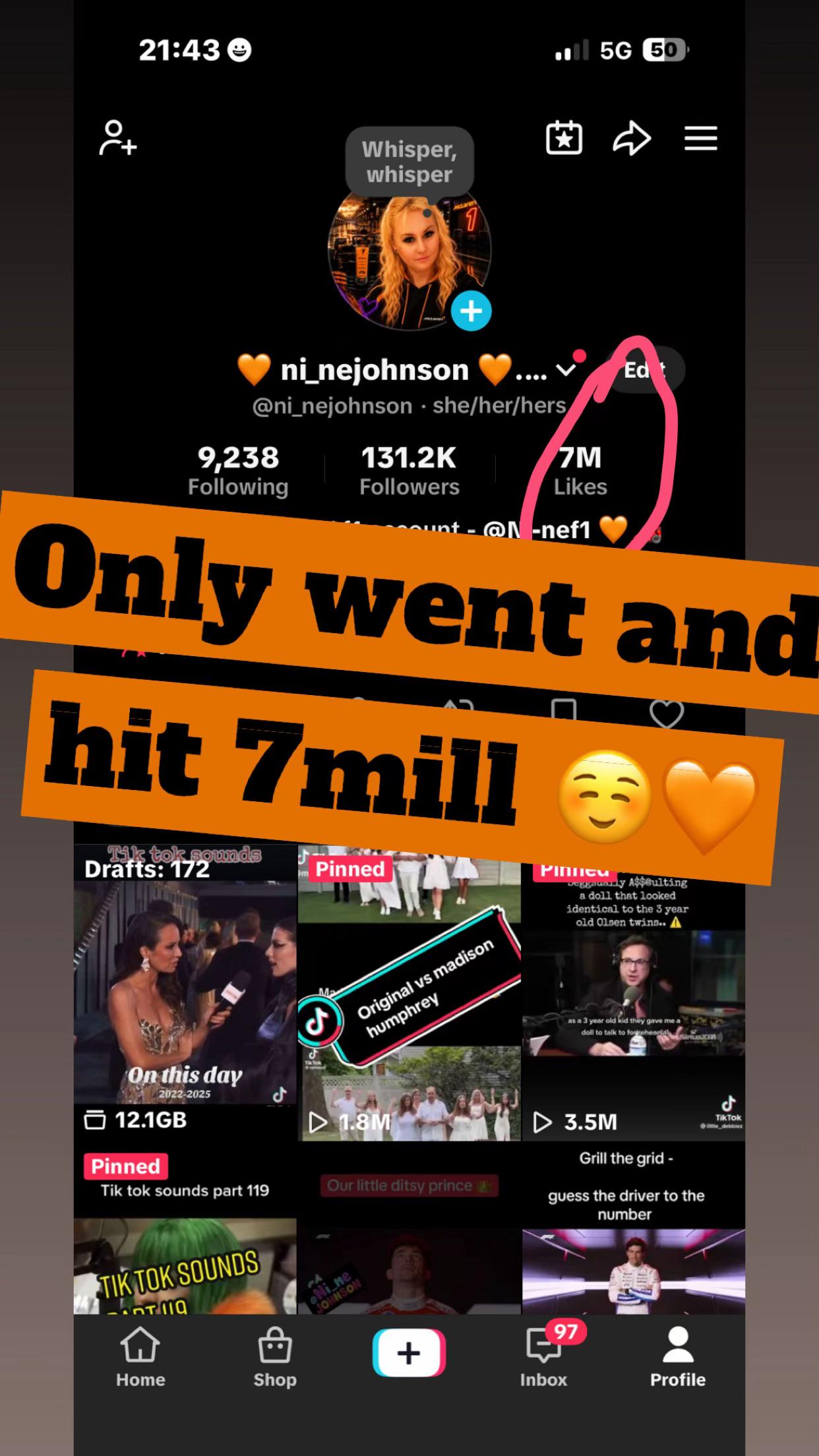 @🧡 ni_nejohnson 🧡. 🏎️🏁