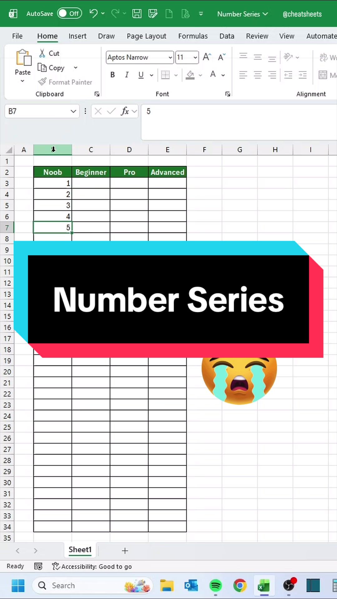 @CheatSheets | Excel & GSheets
