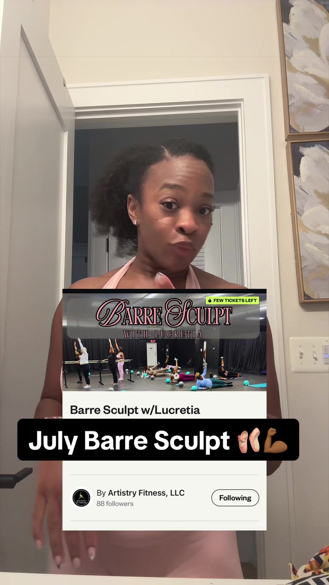 @Lucretia~DMV Barre Instructor