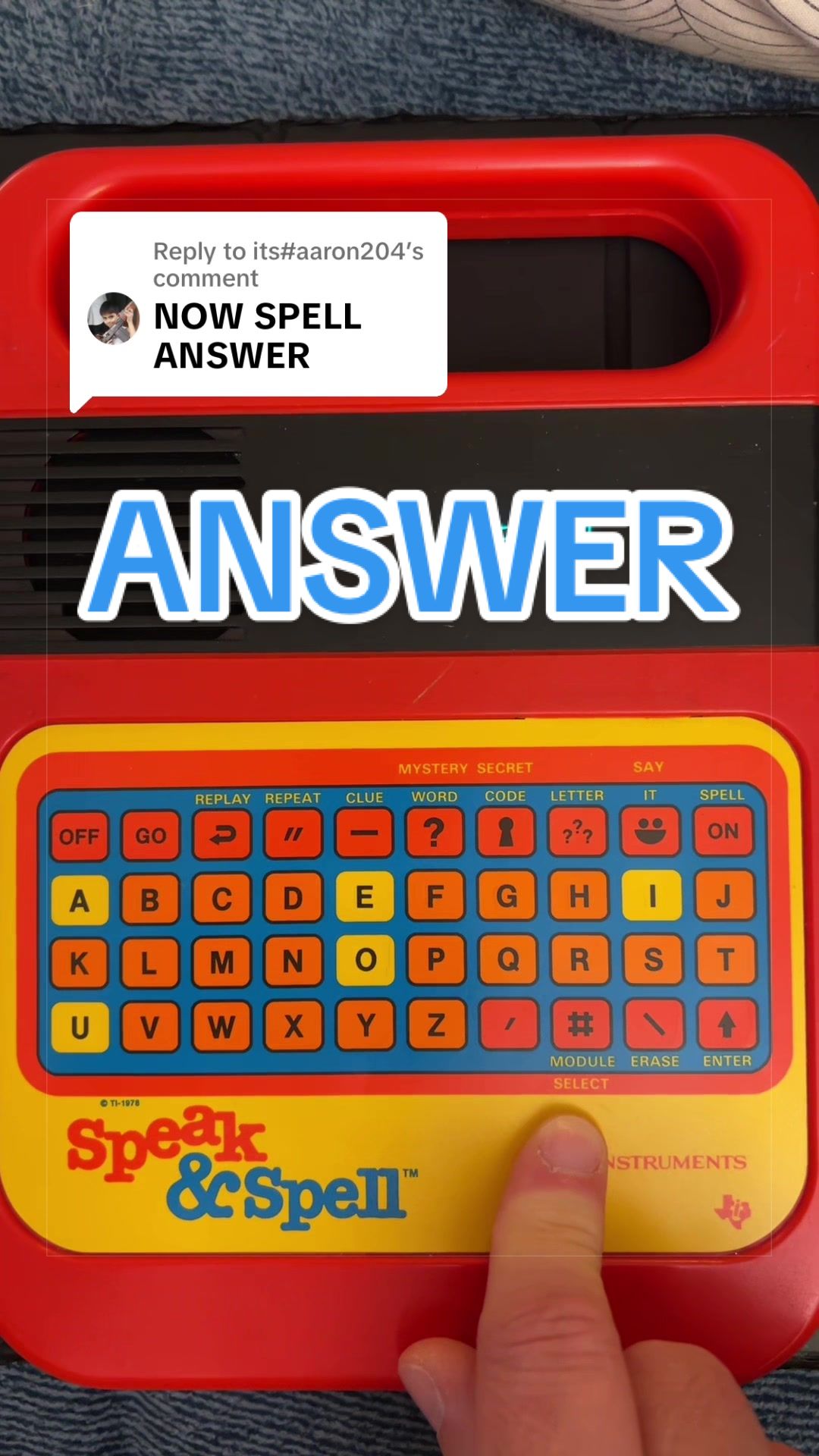 @SpeakAndSpell