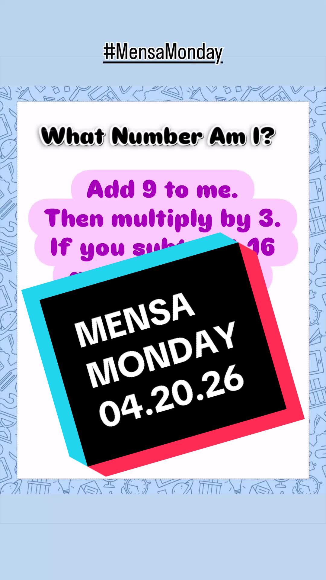 @Silent Math | Miss Arlene