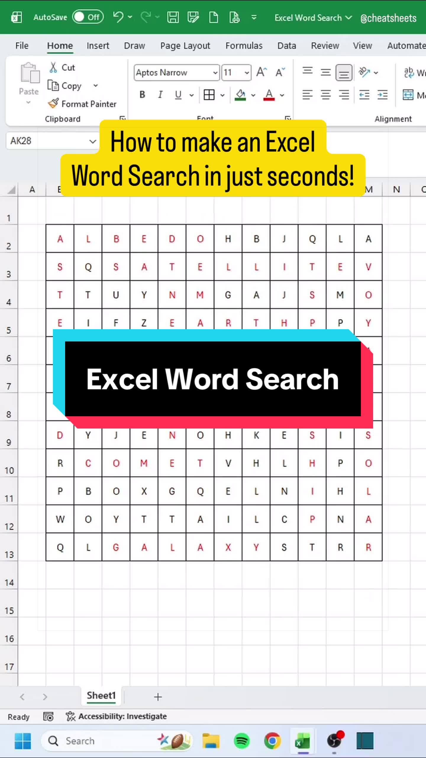 @CheatSheets | Excel & GSheets