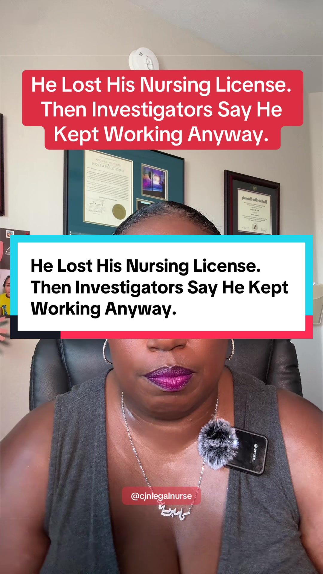 @Cambria Nwosu, DNP, RN, LNC