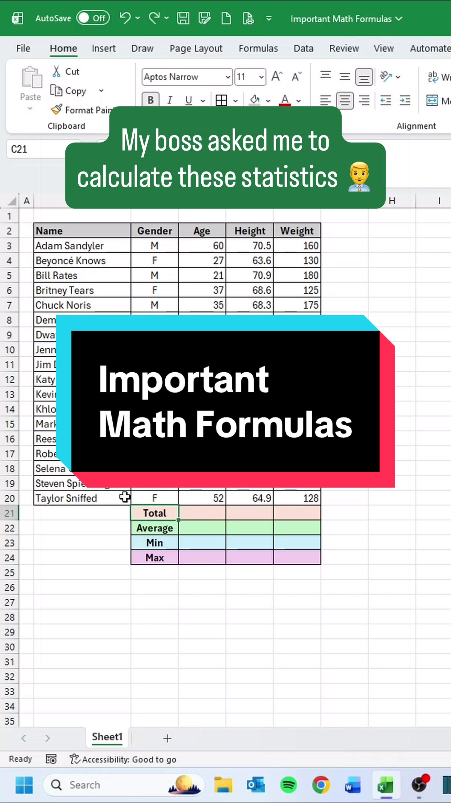 @CheatSheets | Excel & GSheets
