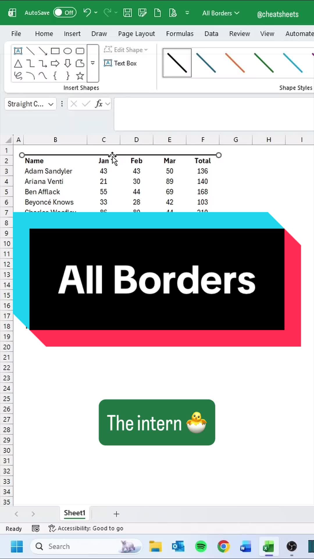 @CheatSheets | Excel & GSheets
