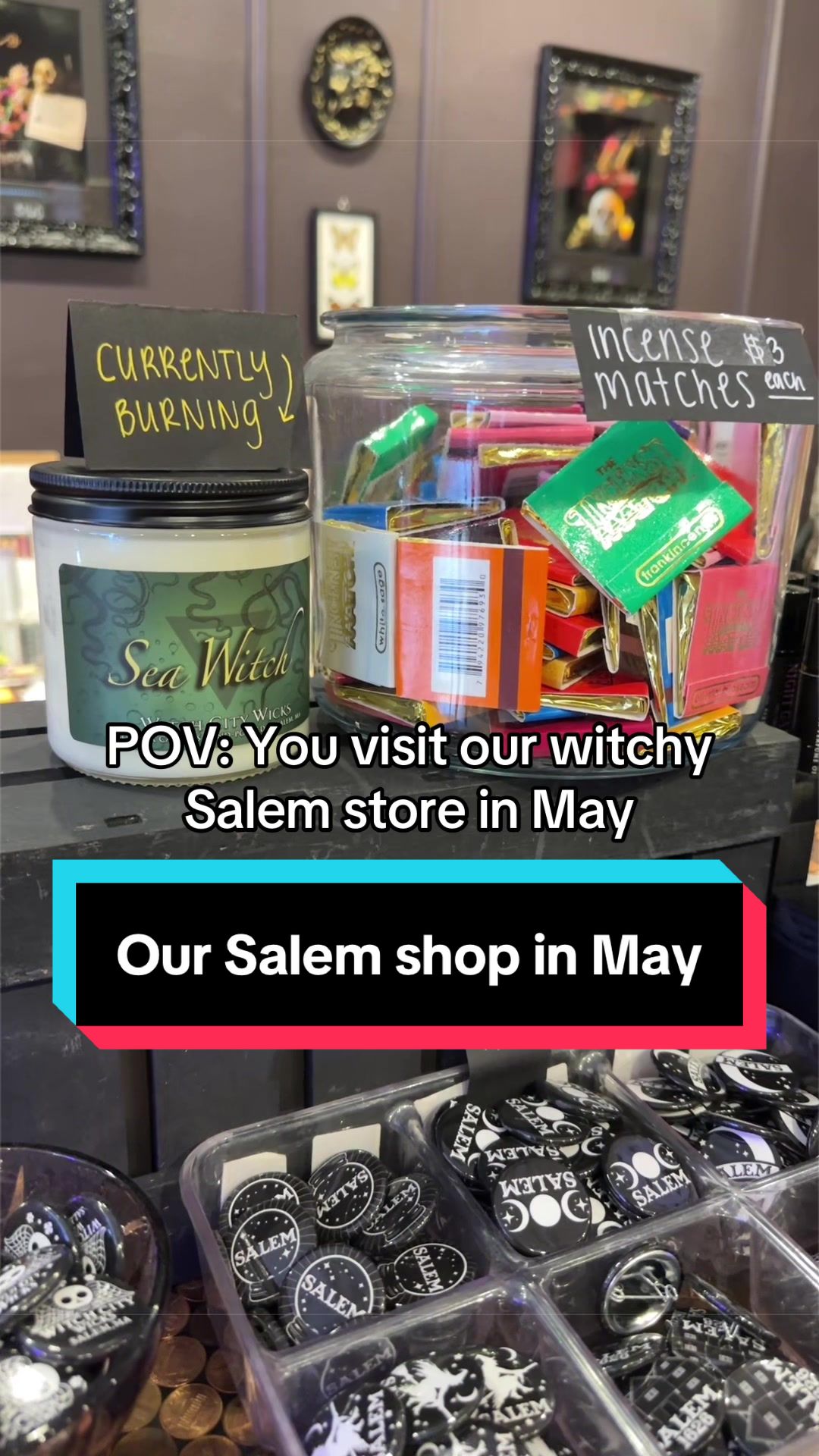 @Witch City Wicks shop