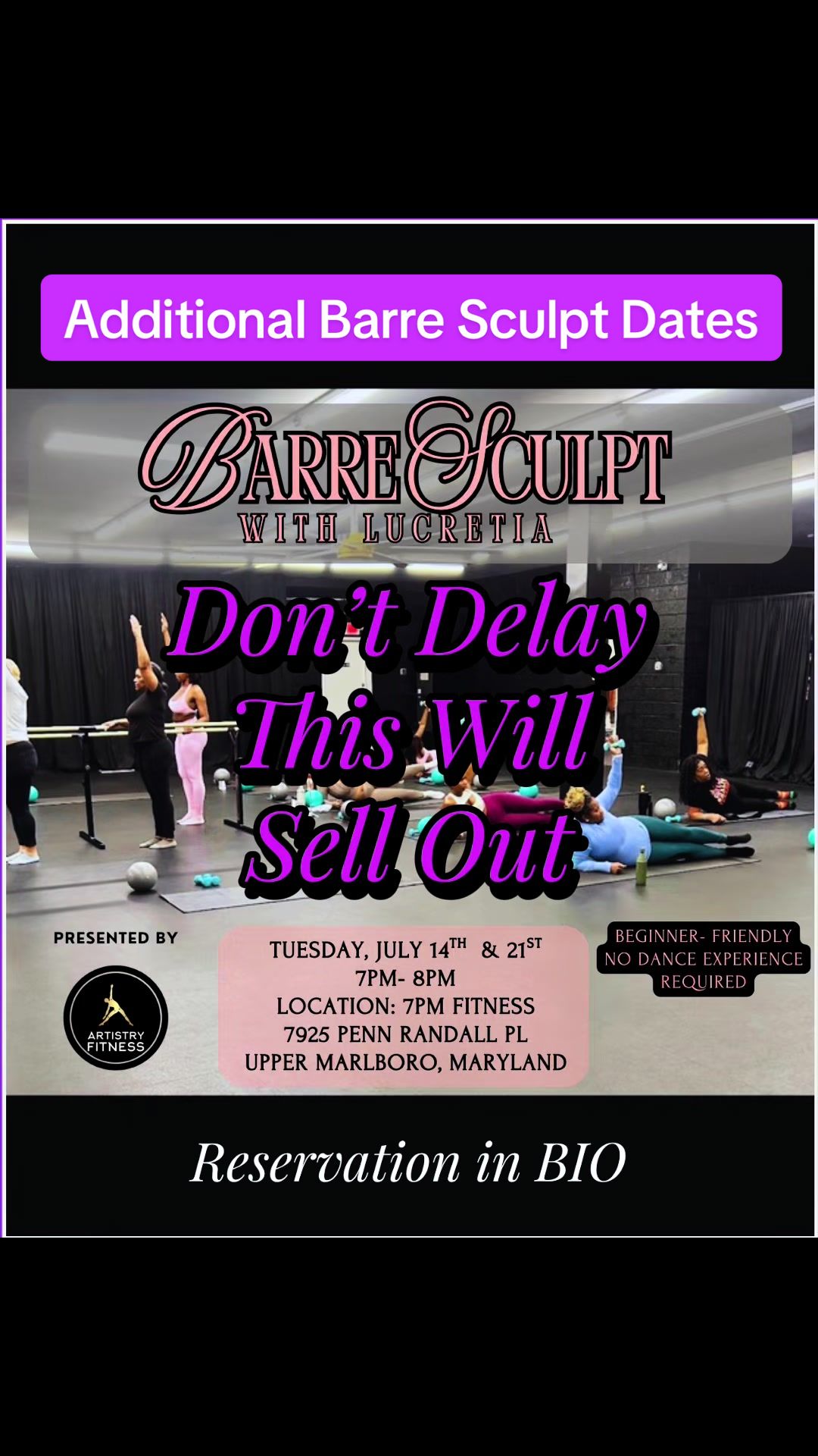 @Lucretia~DMV Barre Instructor