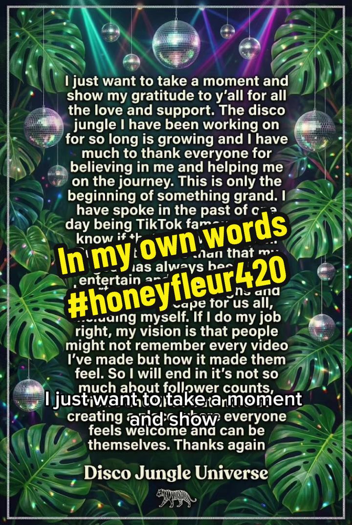 @Honeyfleur420 🪩 🌴