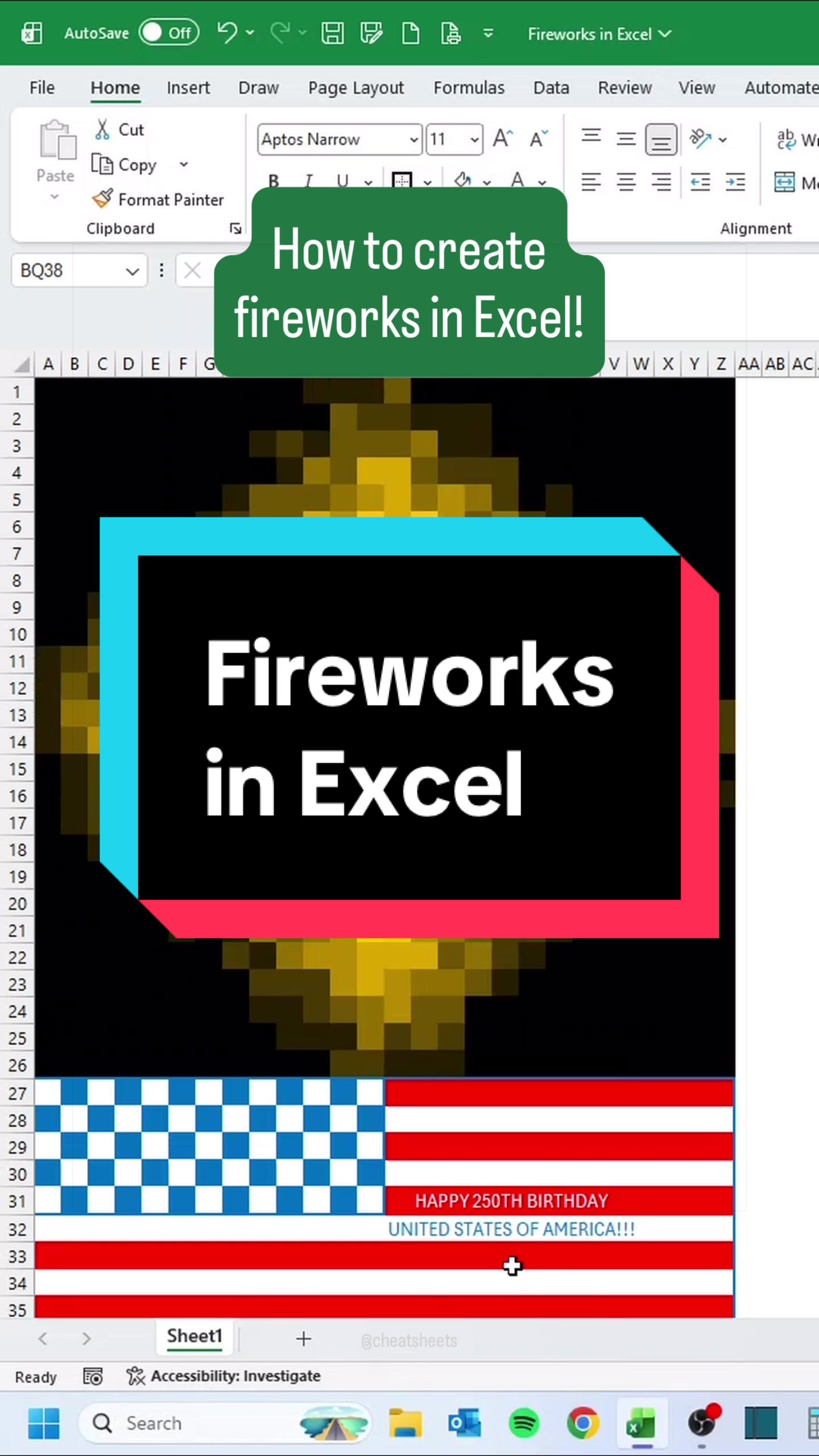 @CheatSheets | Excel & GSheets