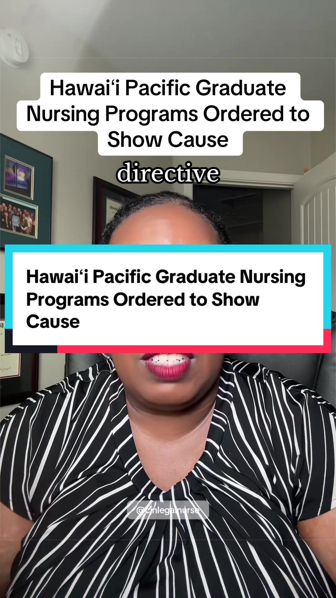 @Cambria Nwosu, DNP, RN, LNC