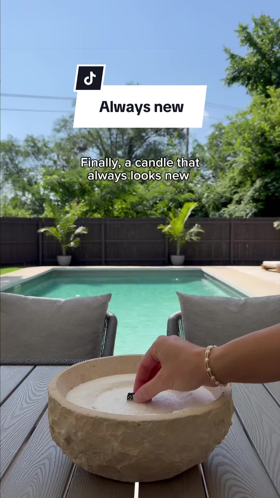 @Foton Pearled Candle