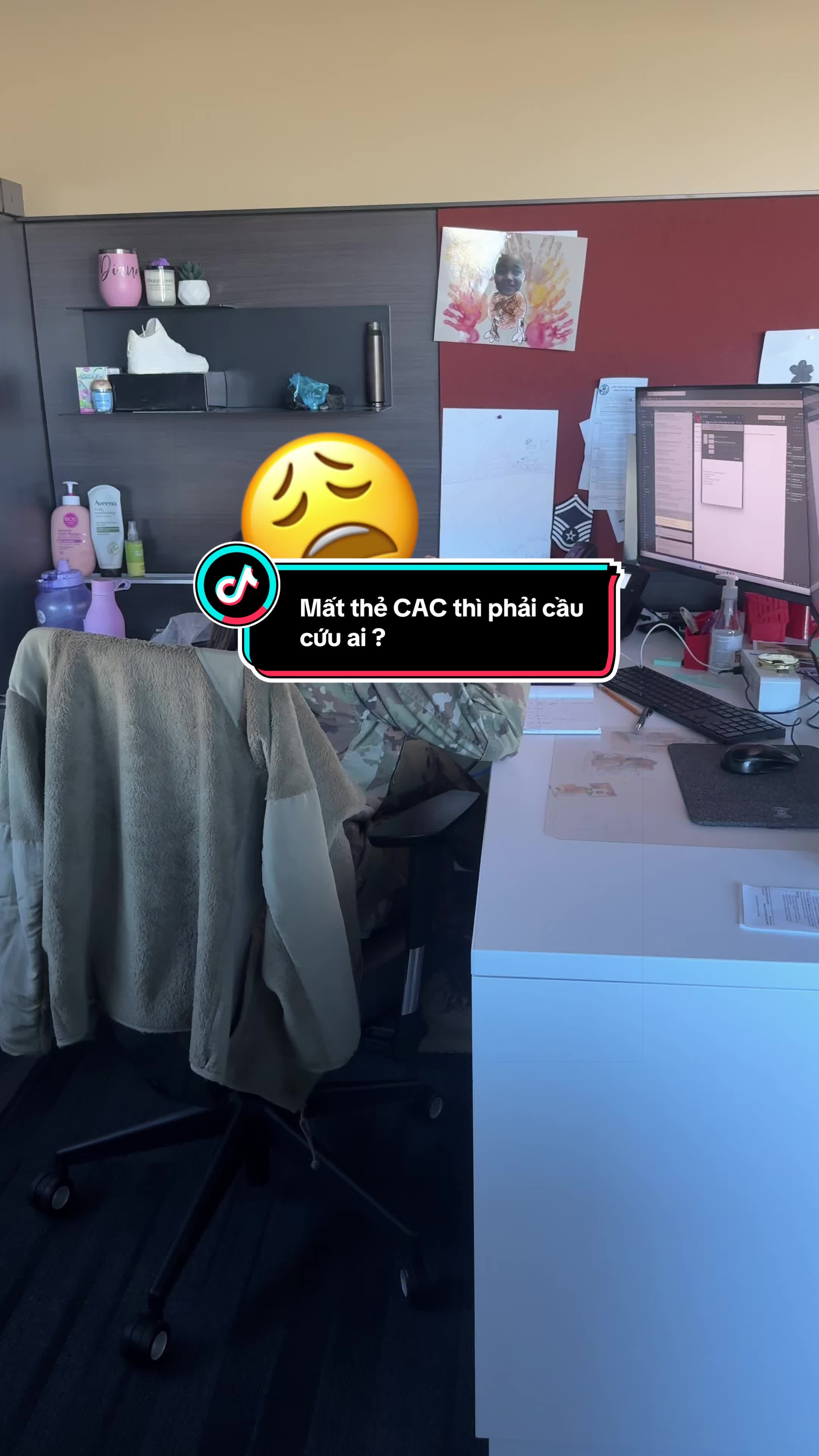 @Nhi đi l&iacute;nh ở Mỹ