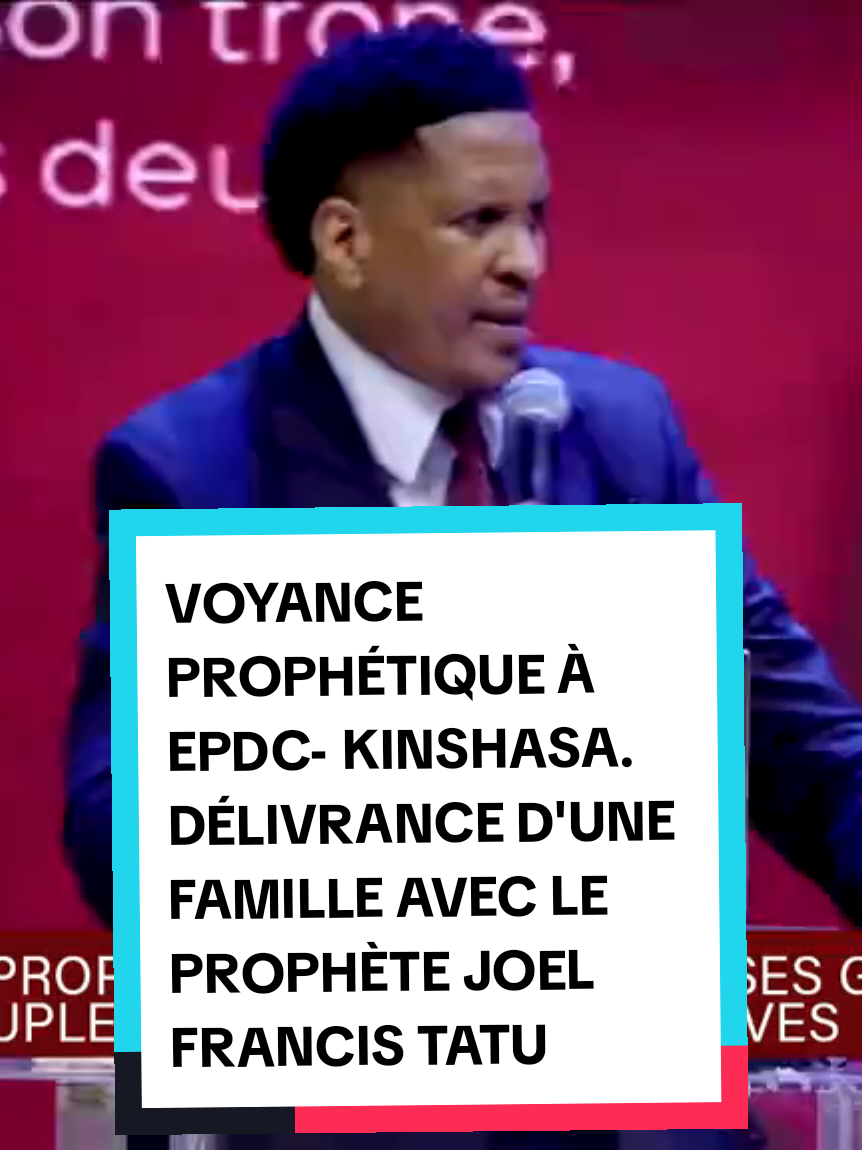 @Proph&egrave;te Jo&euml;l Francis Tatu