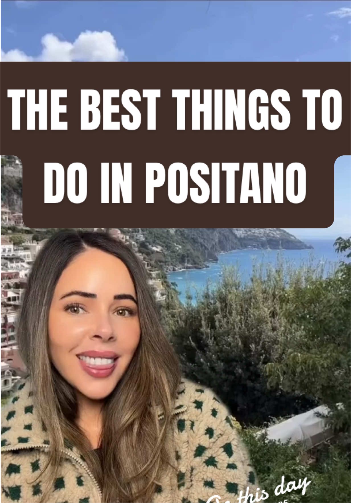 @CHRISTIE &bull; Positano travel