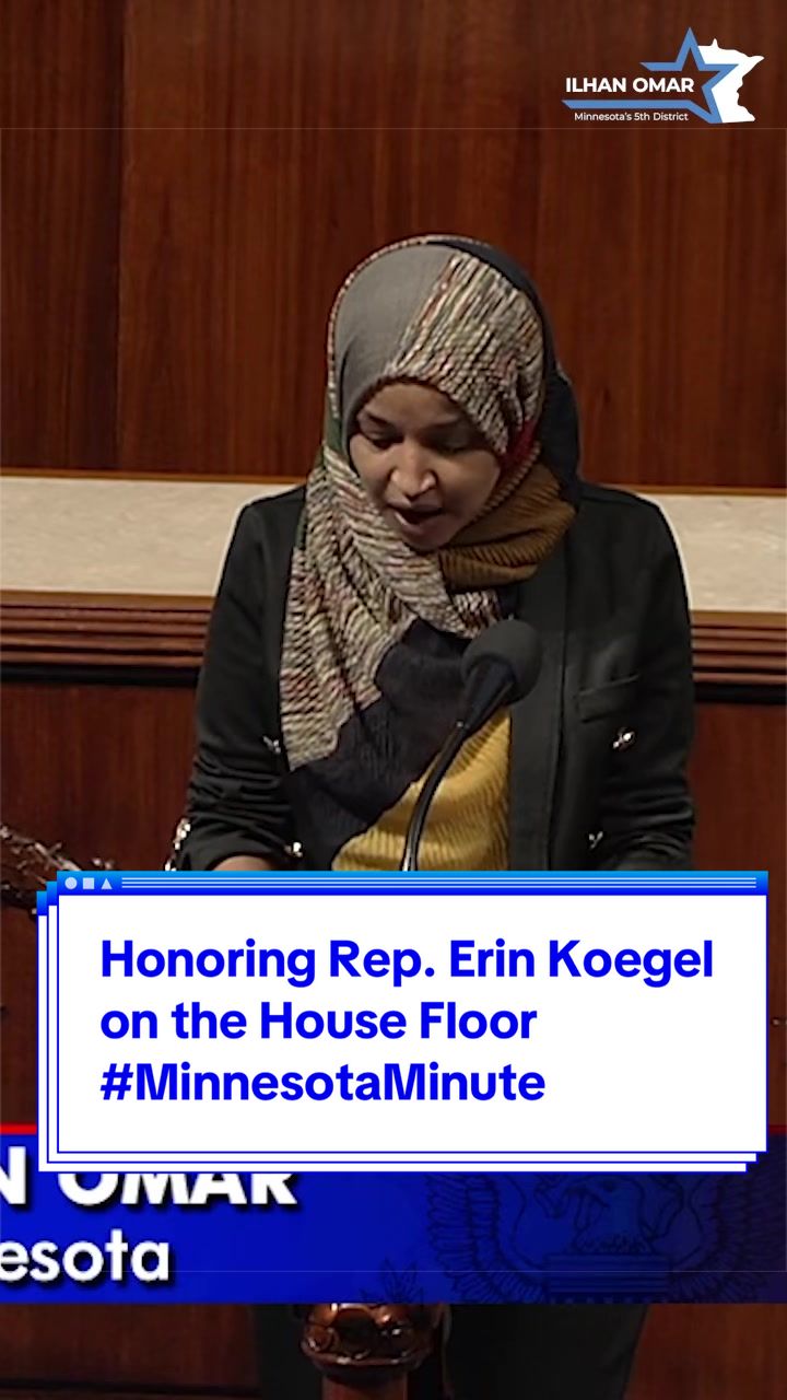 @Rep. Ilhan Omar