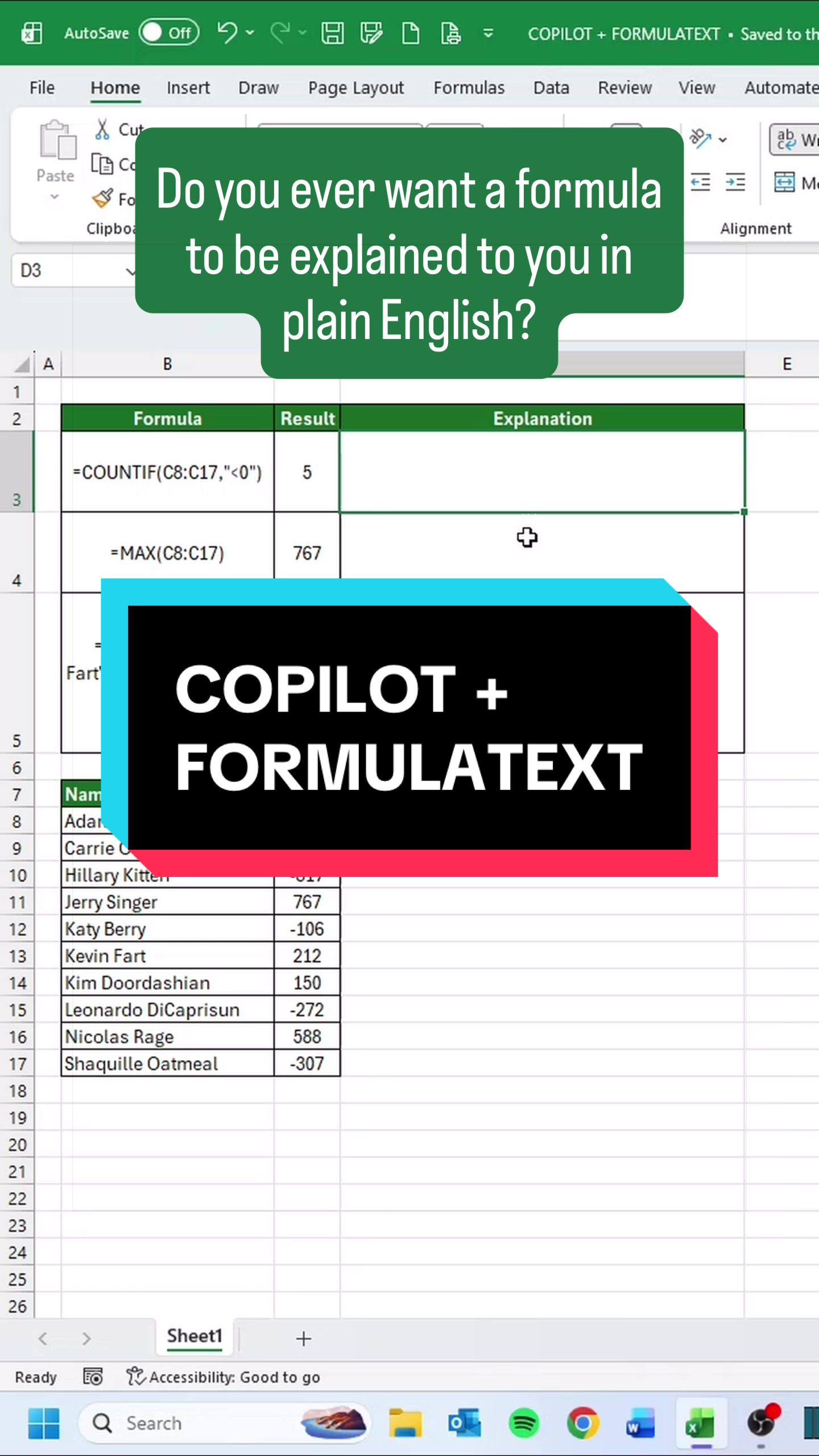 @CheatSheets | Excel & GSheets