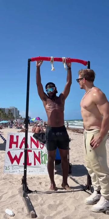 @Hanging bar challenge