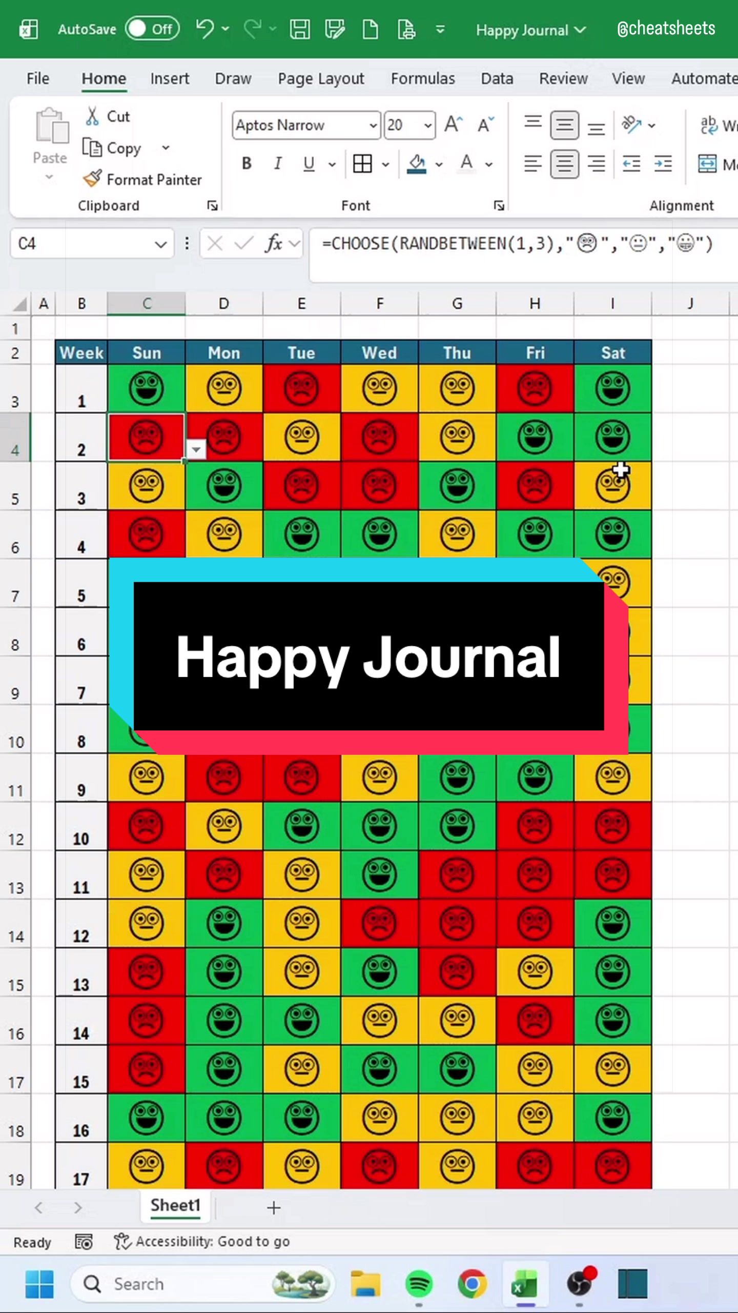 @CheatSheets | Excel & GSheets