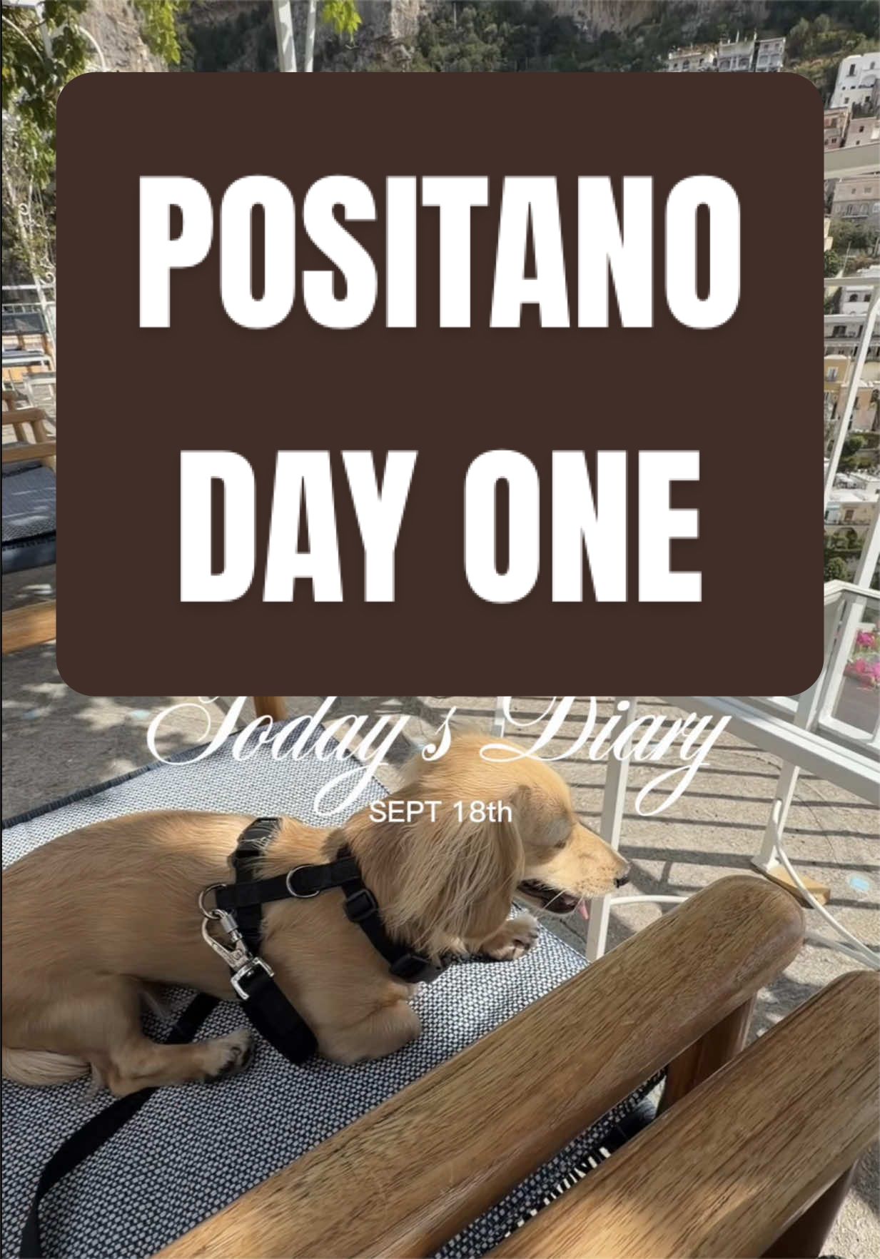 @CHRISTIE &bull; Positano travel