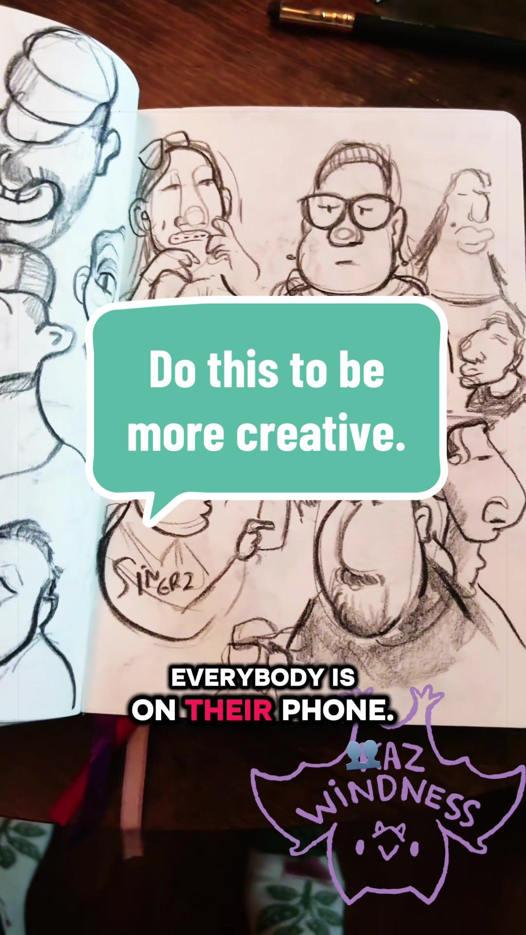 @Professor Kaz, Artist-Author