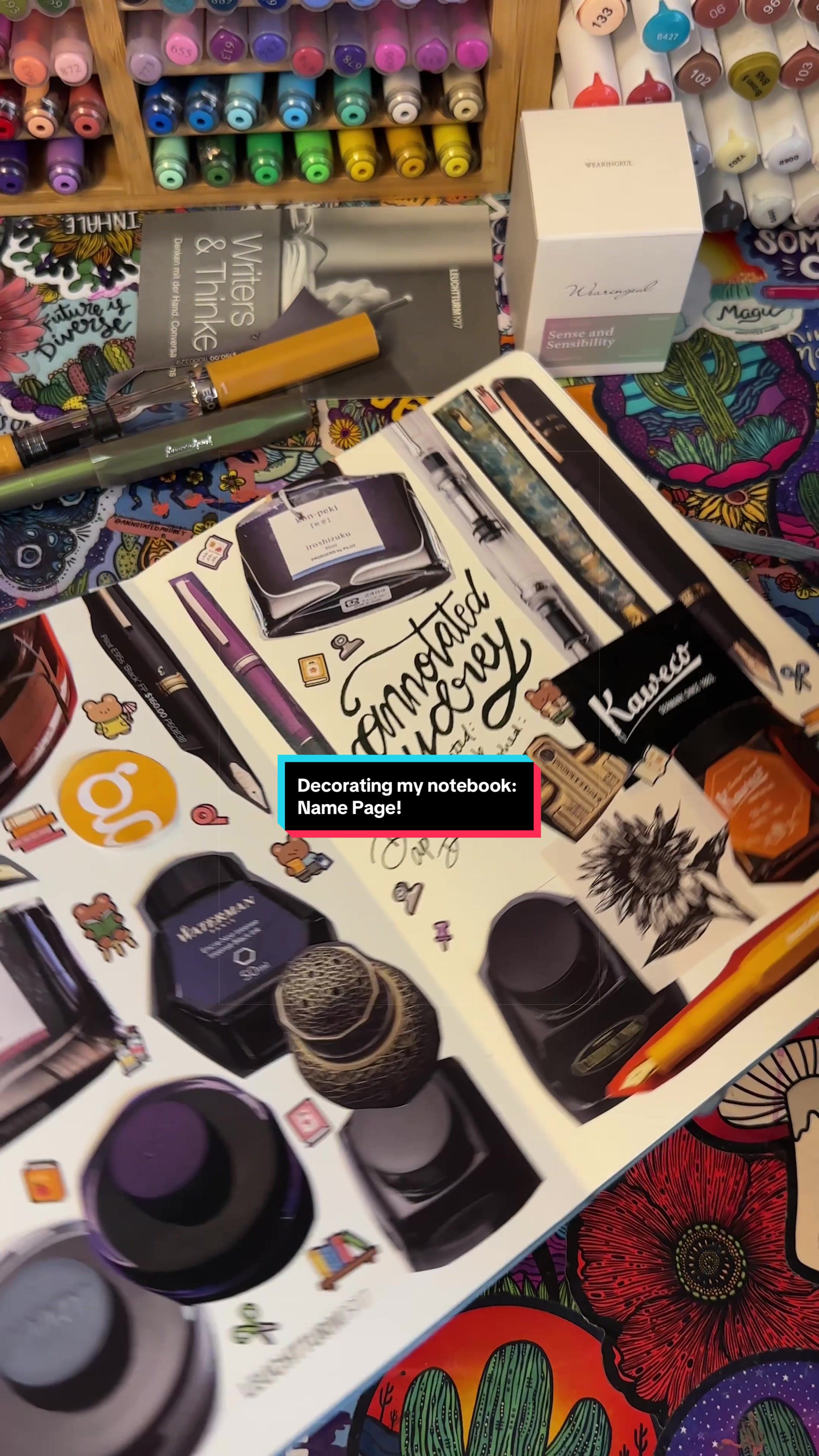 @Annotated Audrey | Pens & Art