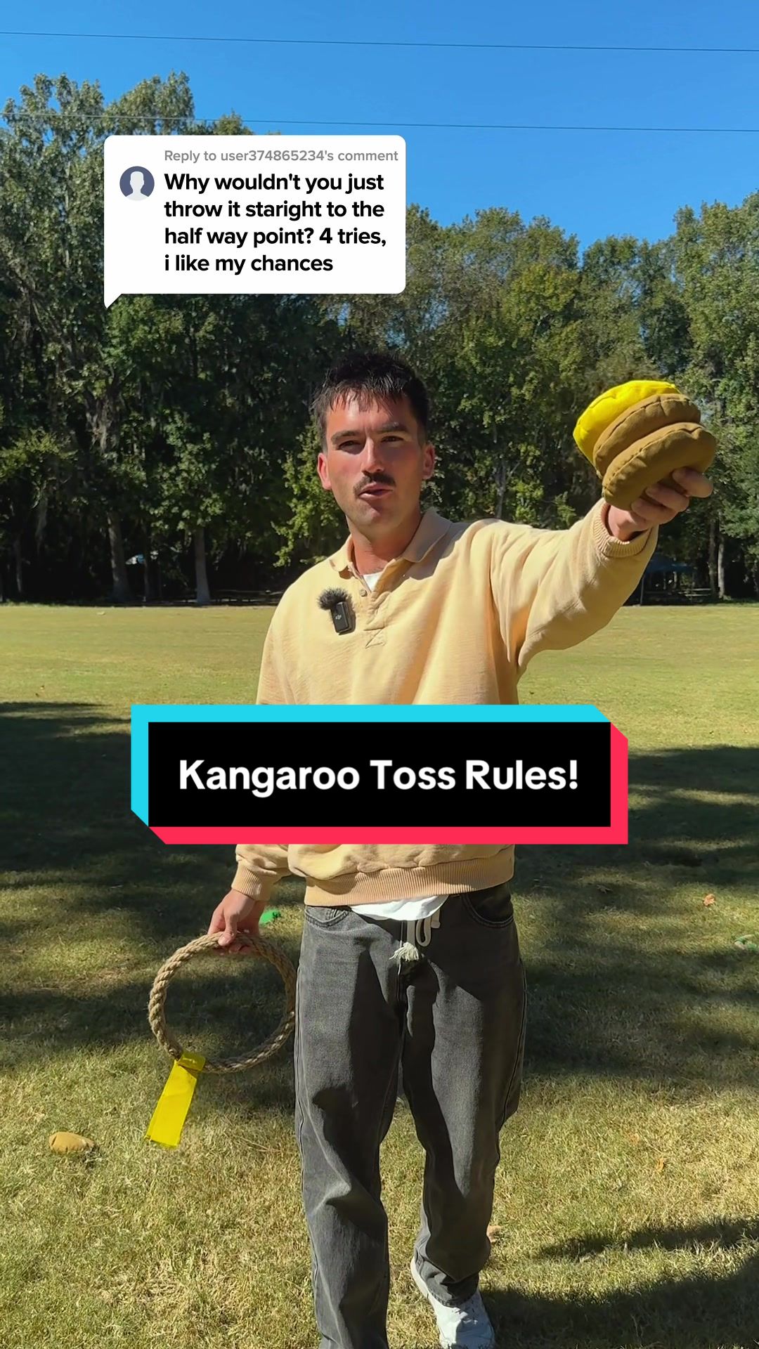 @Kangaroo Toss