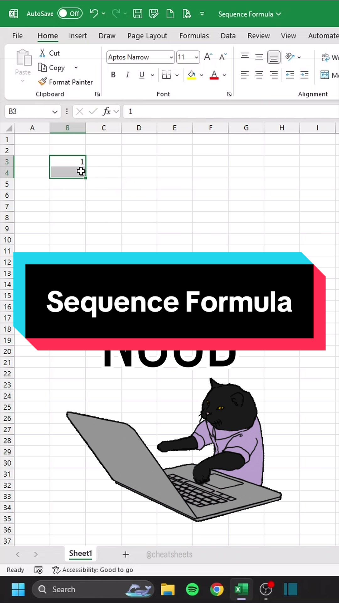 @CheatSheets | Excel & GSheets
