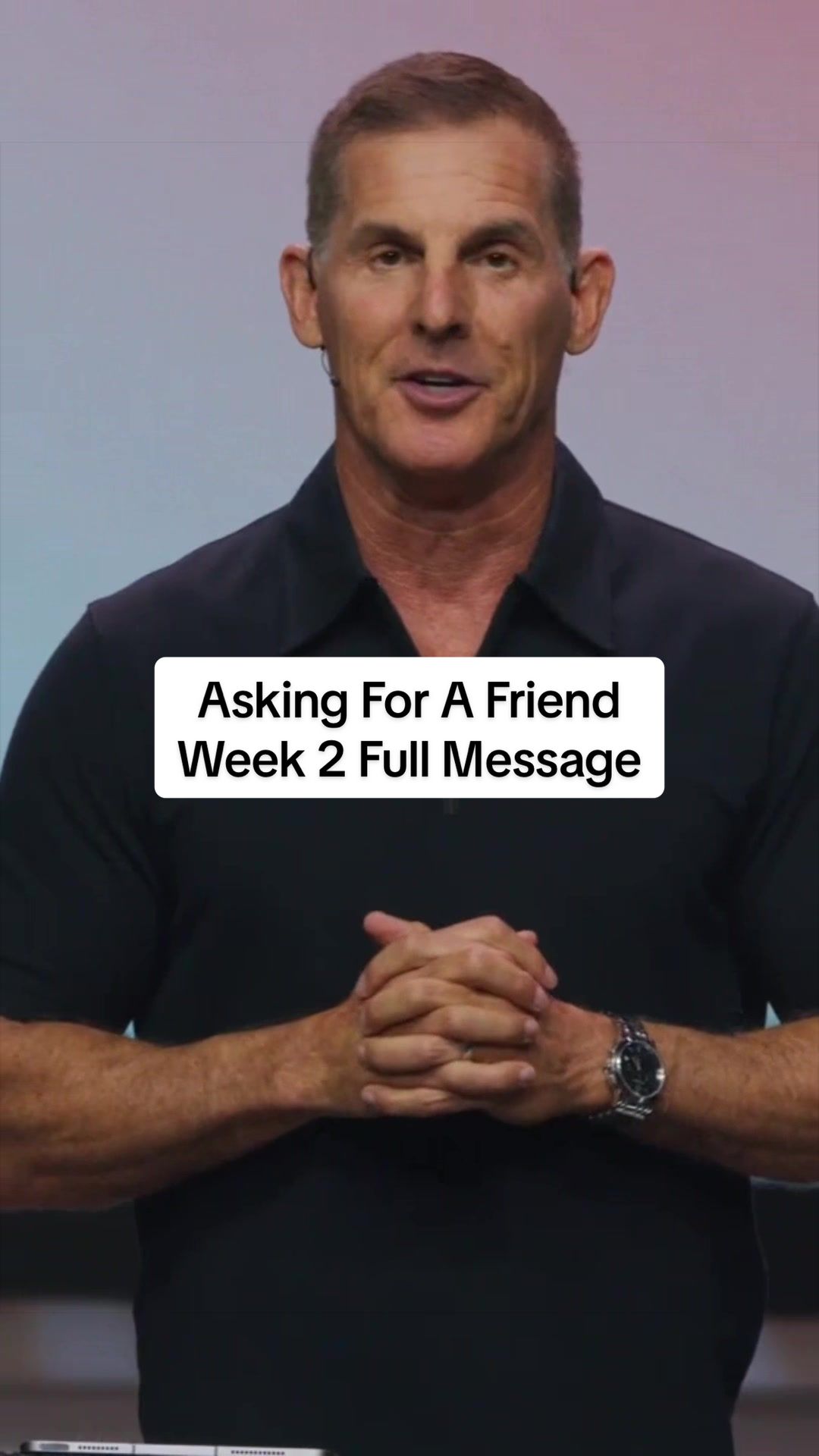 @Craig Groeschel