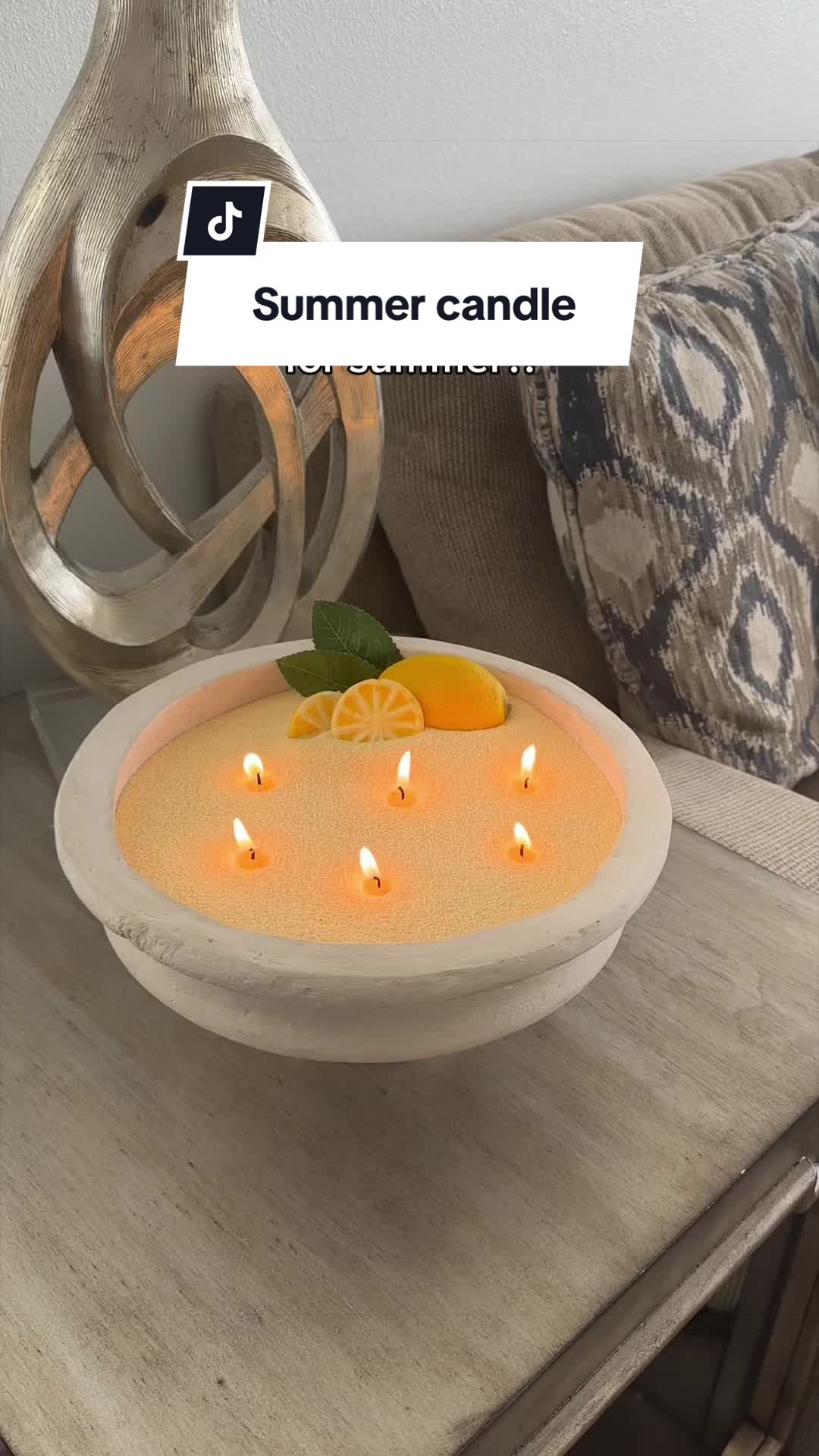 @Foton Pearled Candle