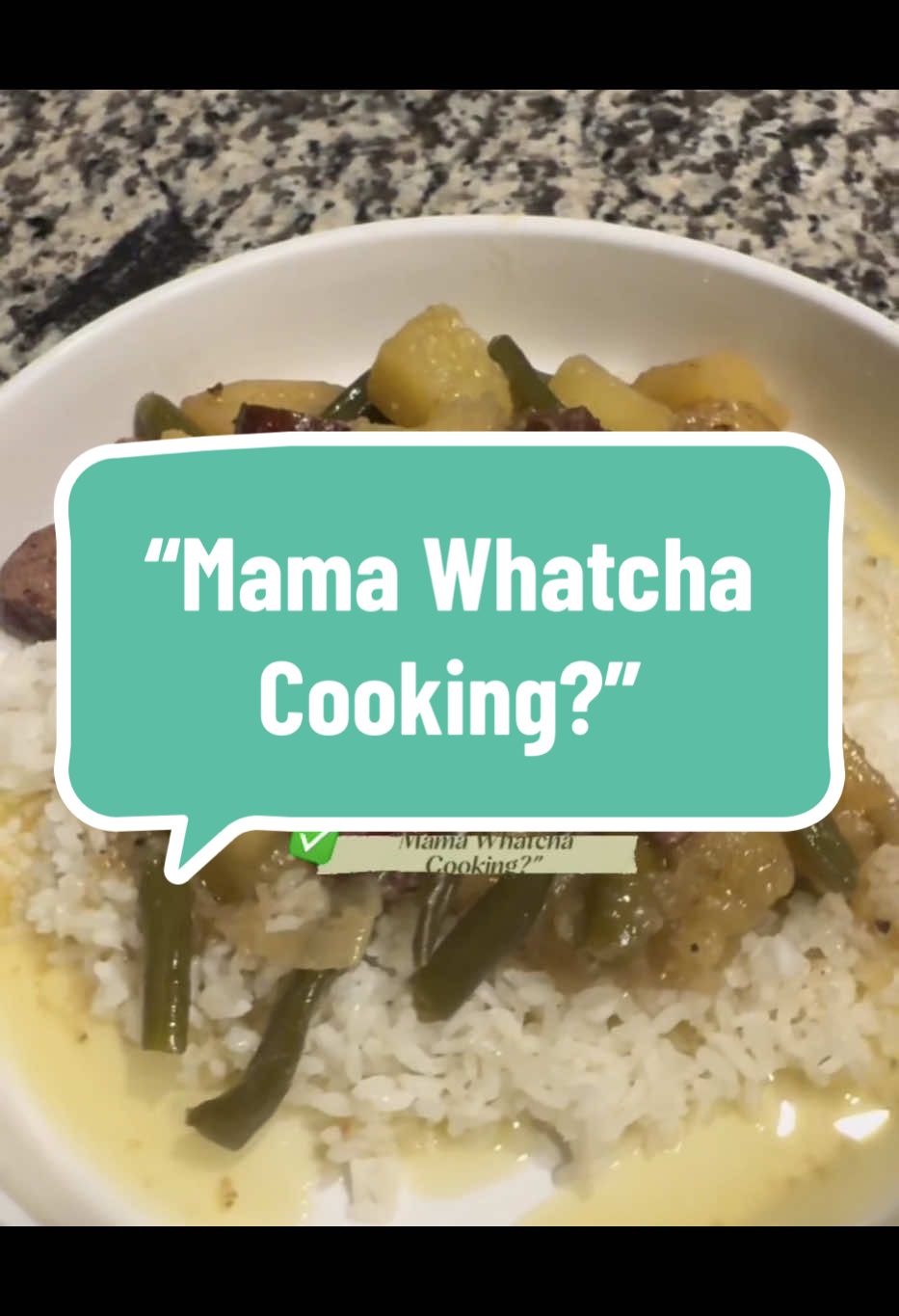 @Mama Whatcha Cooking