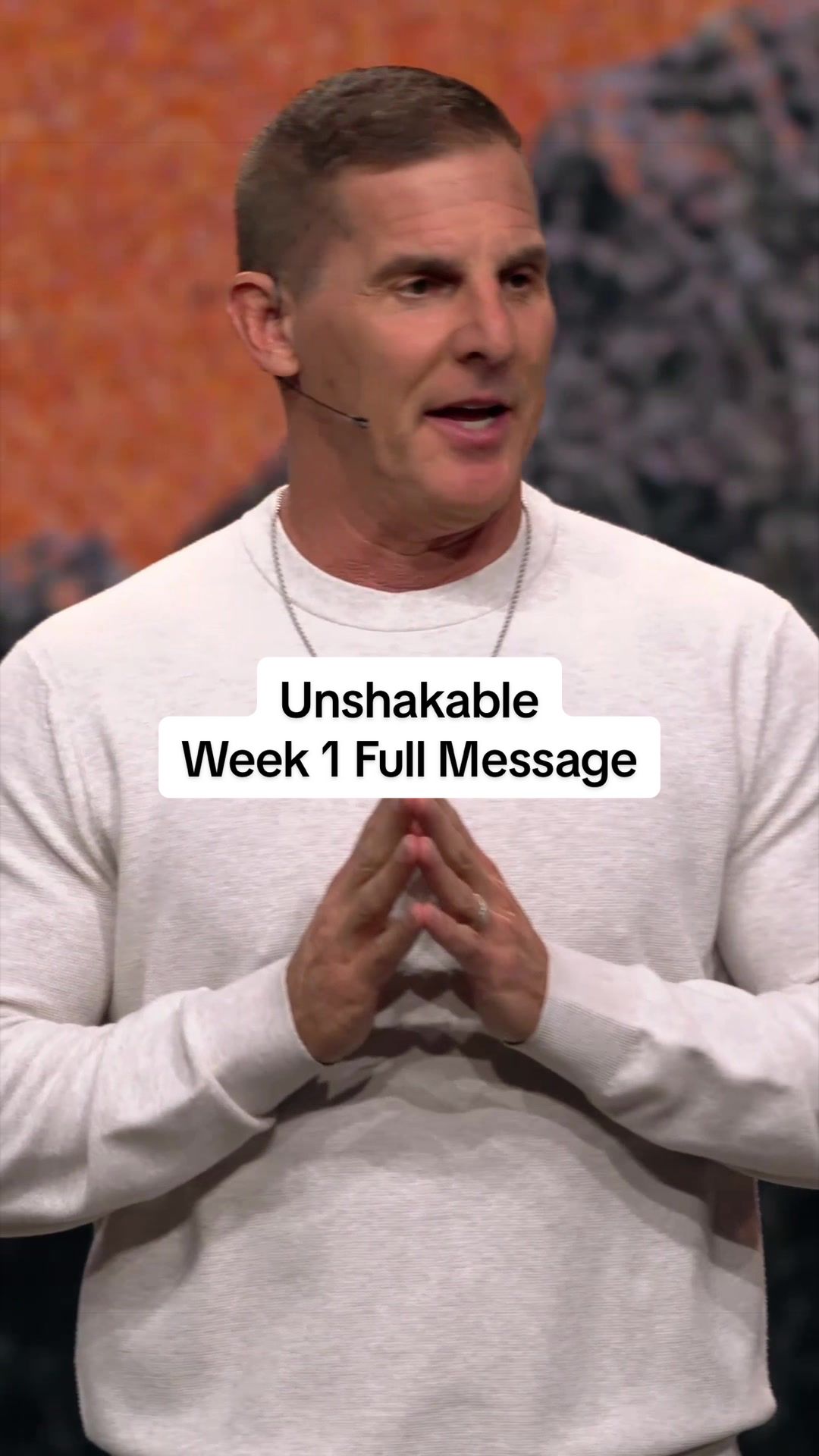 @Craig Groeschel