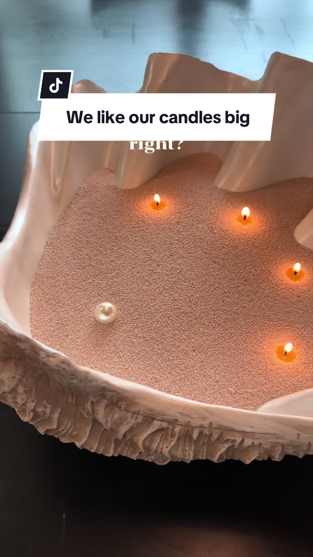 @Foton Pearled Candle