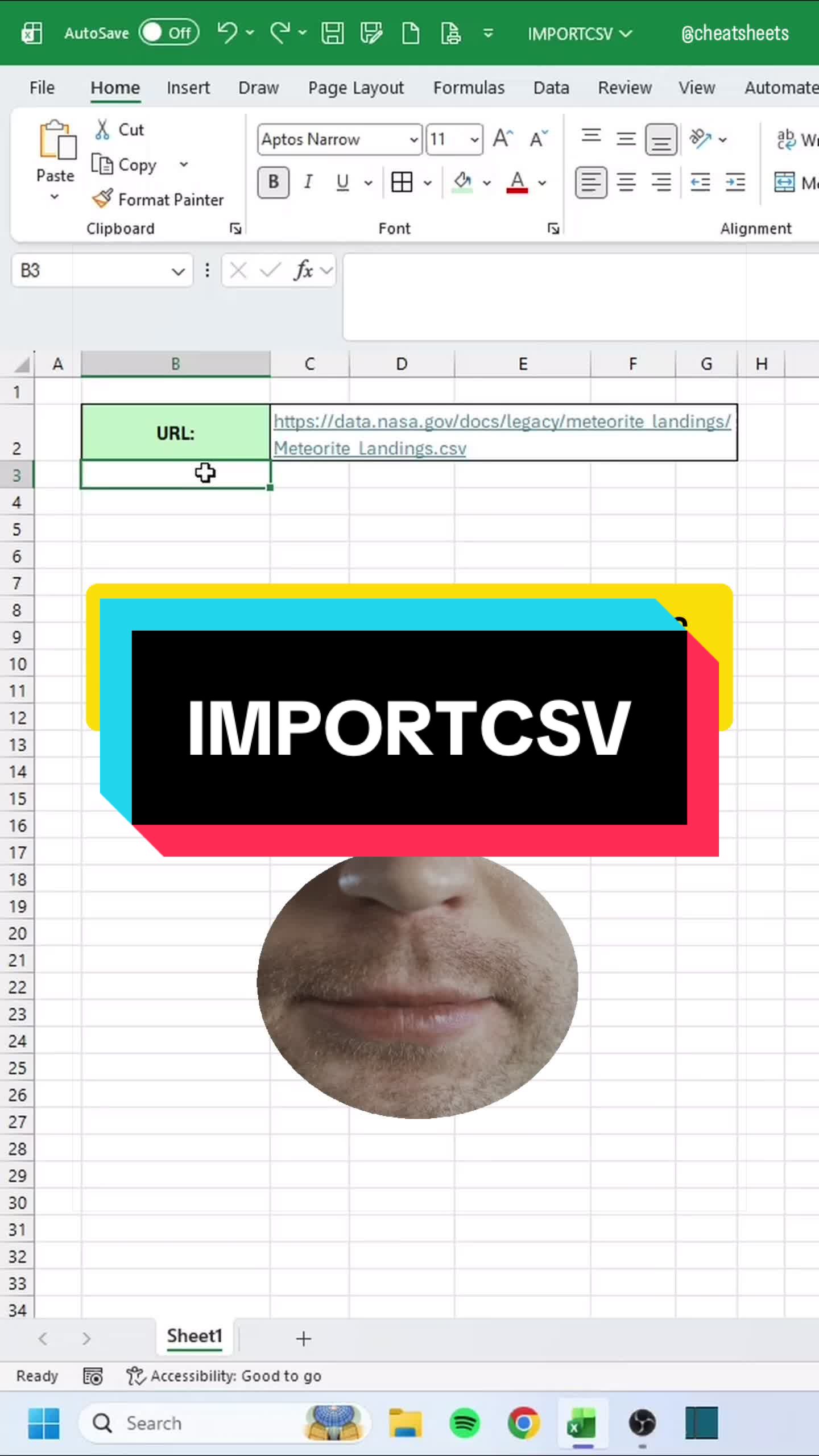 @CheatSheets | Excel & GSheets