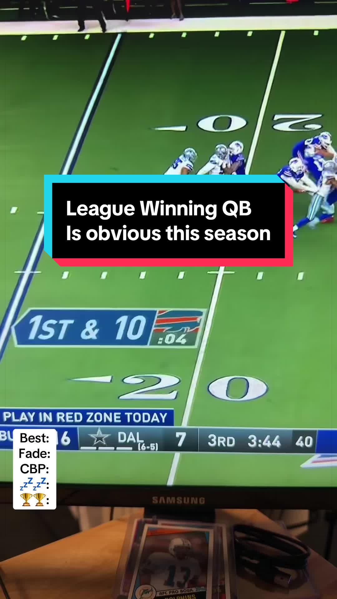 @TylerHelf Fantasy Football
