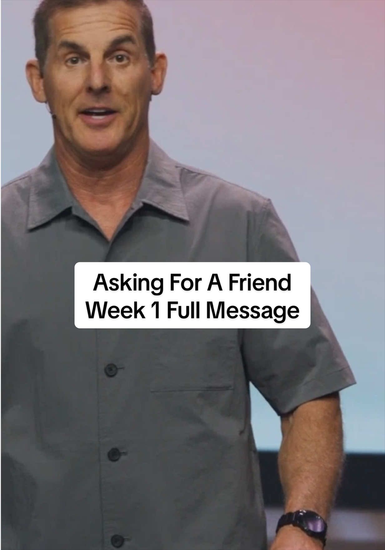 @Craig Groeschel