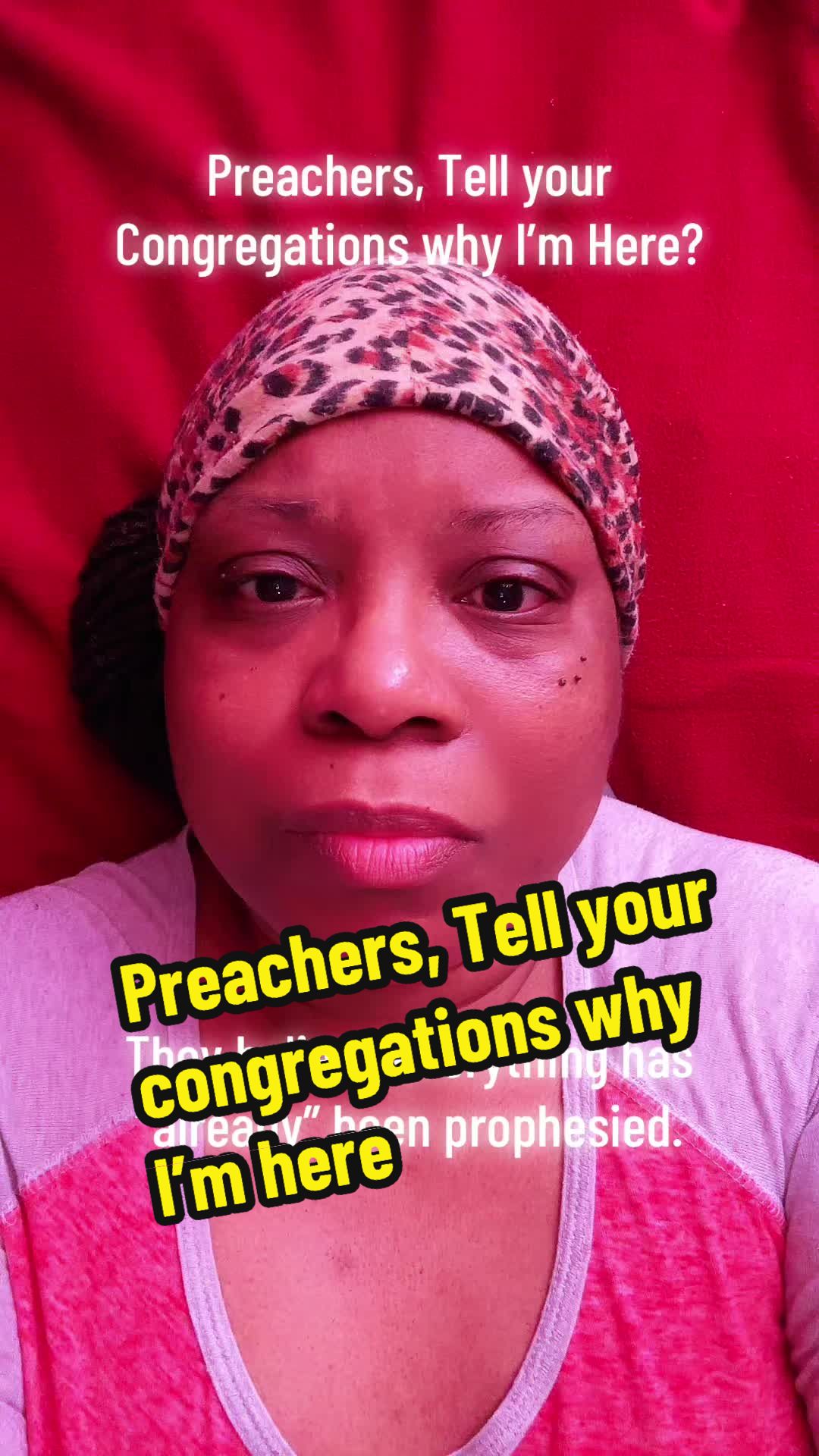 @Prophetess Brenda Saw Jesus✝️